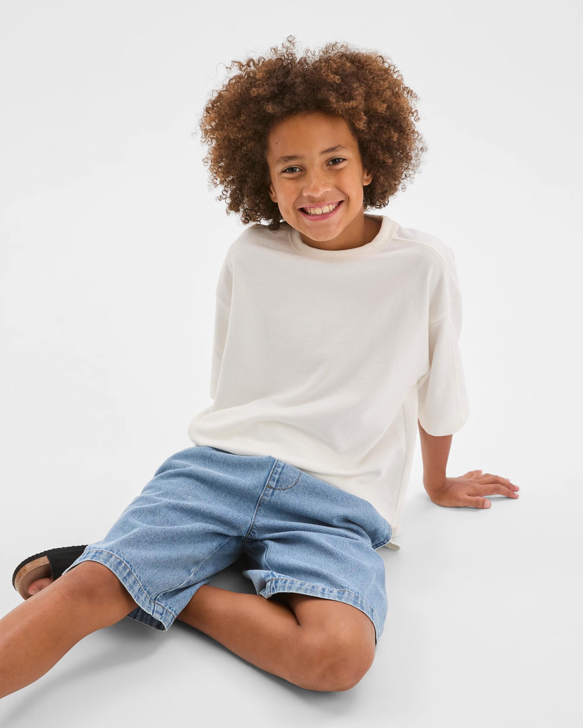 3 Target Kids Denim Jorts MID WASH, 3 of 7