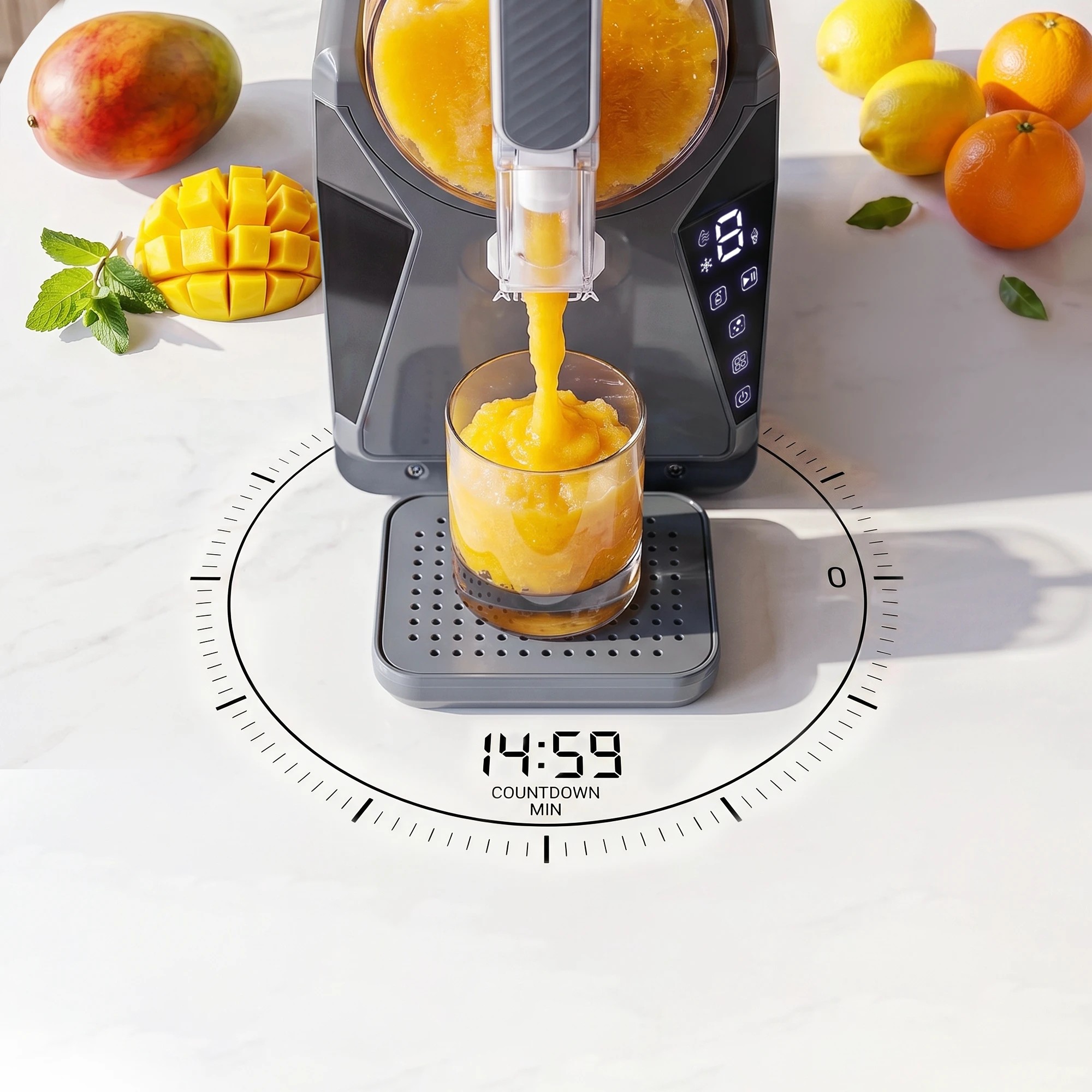 7 NORDA 1.3L Slushie Machine Frozen Drink Maker, 7 of 9