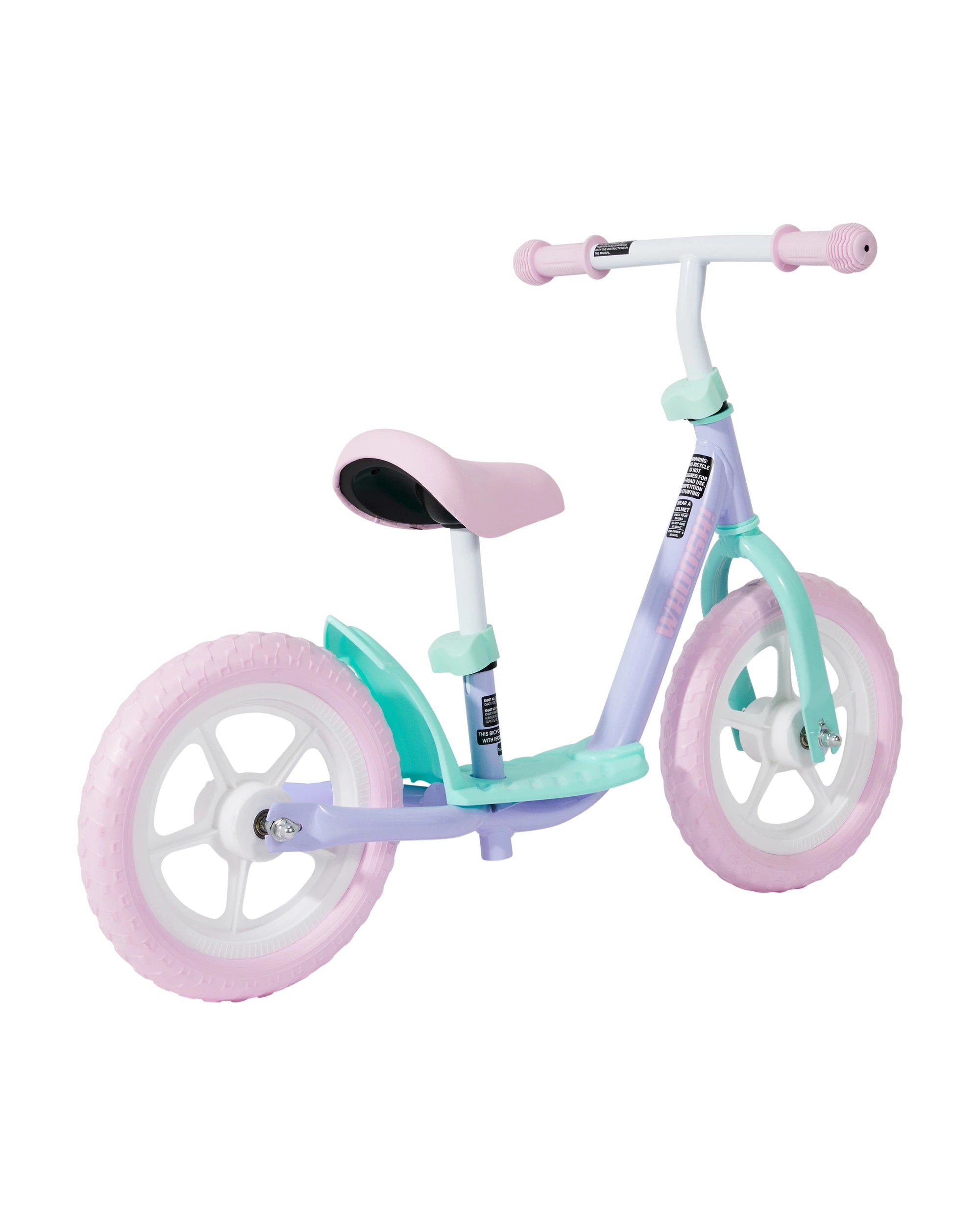 6 30cm Whoosh Balance Bike - Pink, 6 of 8