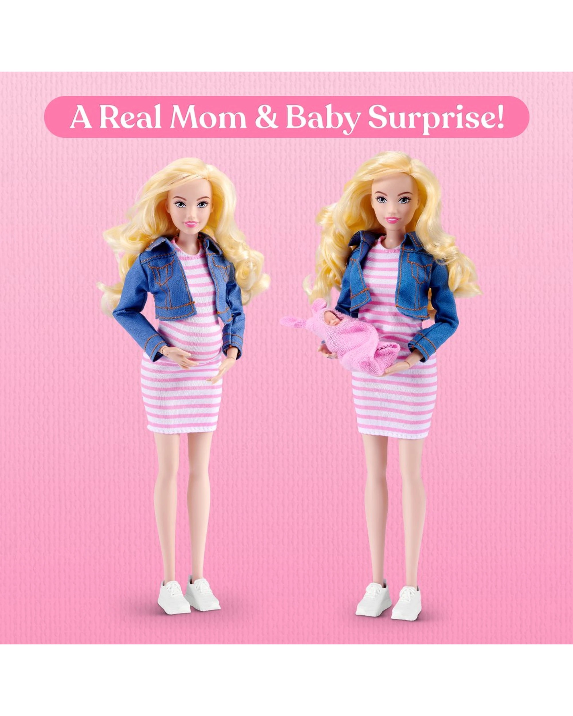 4 ZURU My Mini Baby Mom & Baby Surprise Doll Set, 4 of 10