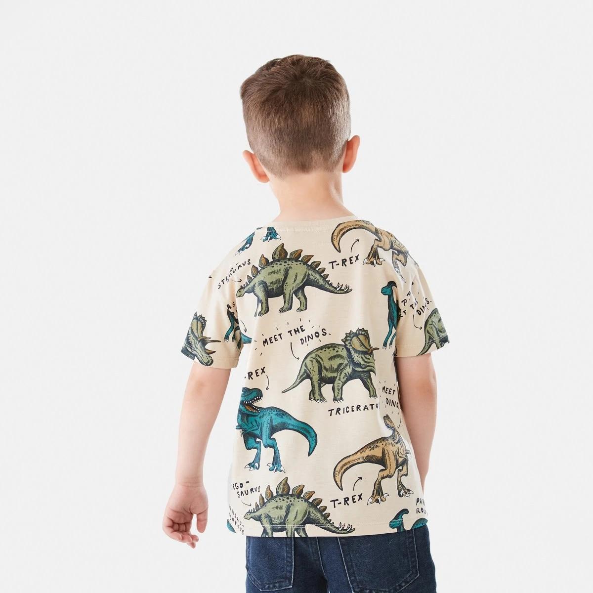 2 All Over Print T-shirt Ecr Dino, 2 of 8