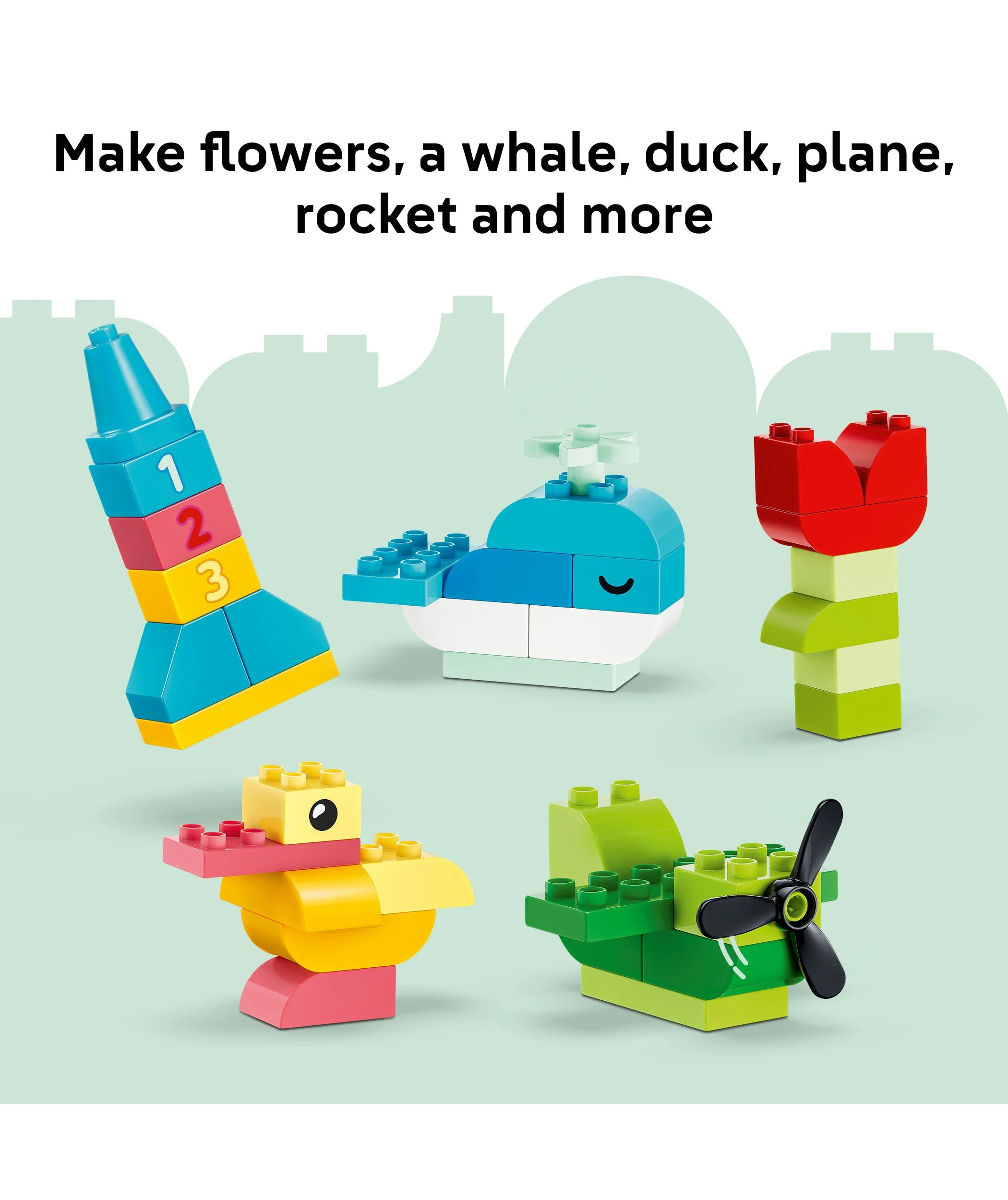 7 LEGO DUPLO Classic Colourful Creative Box 10479, 7 of 10