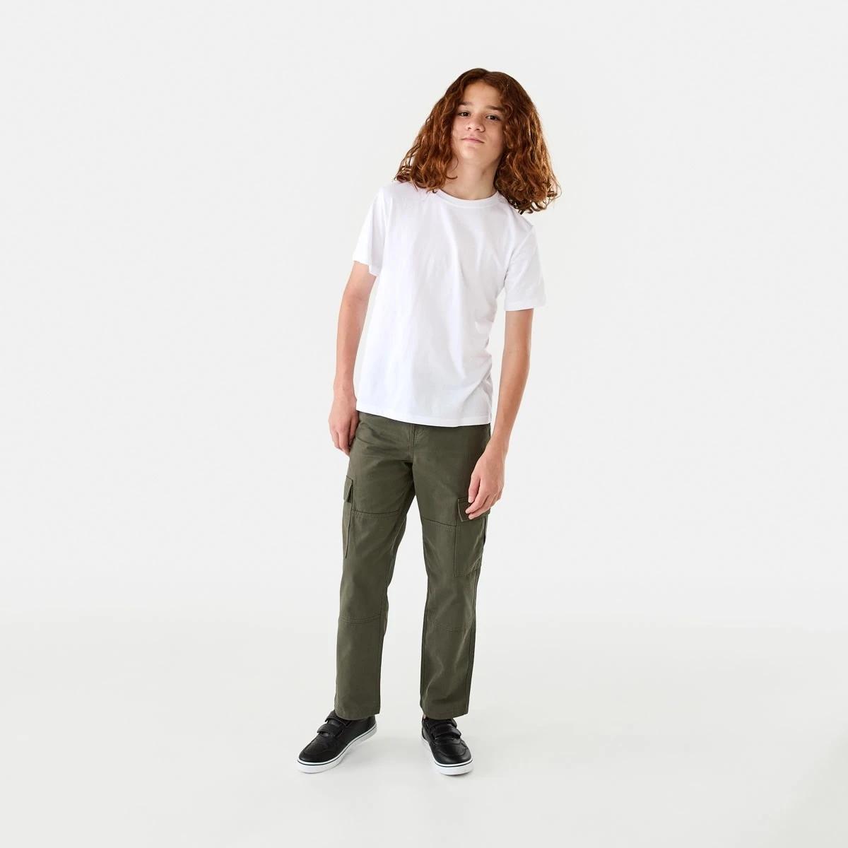 5 Fixed Waist Cargo Pants Army, 5 of 8