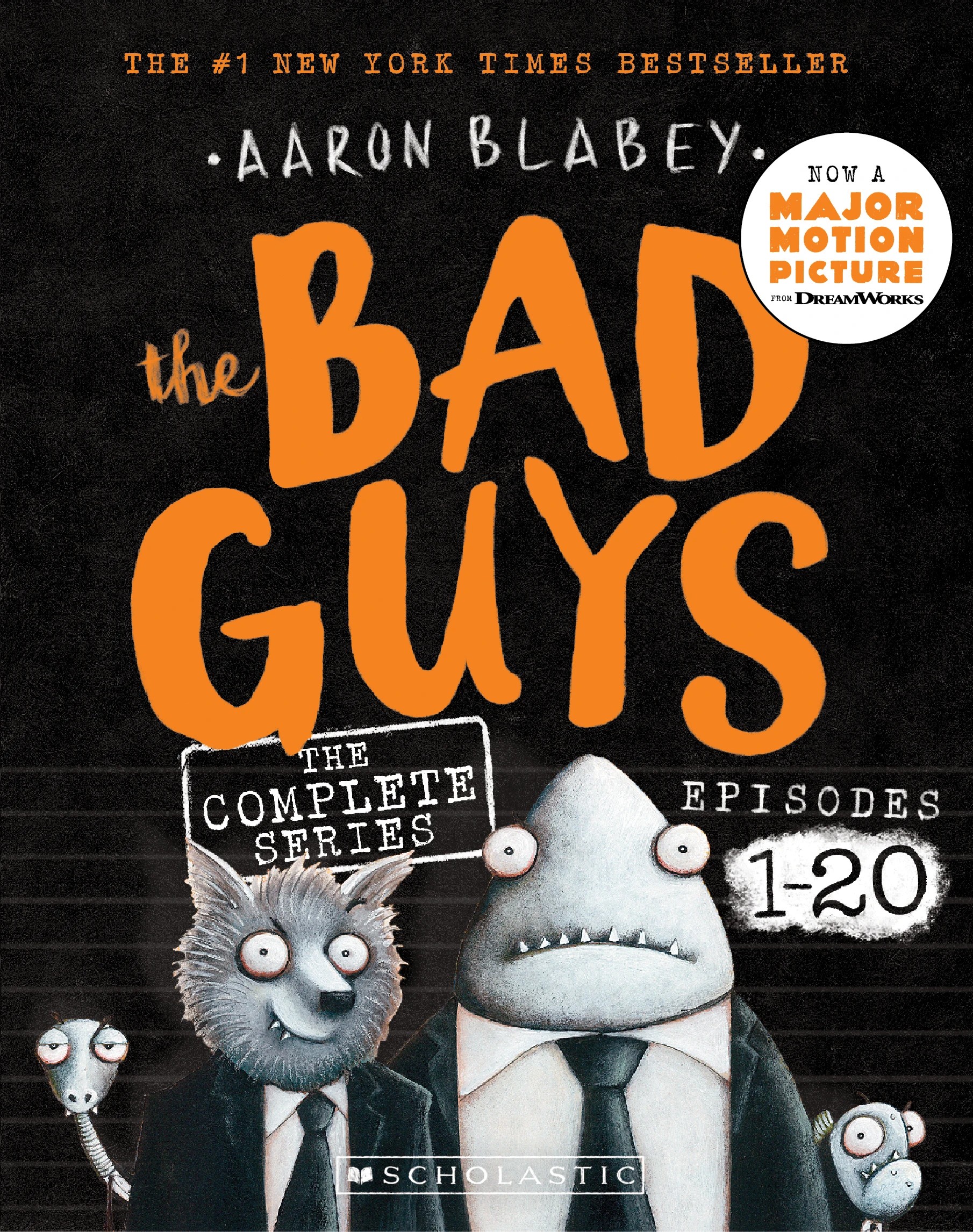 1 The Bad Guys Episodes 1-20: The Complete Series by Aaron Blabey - Book