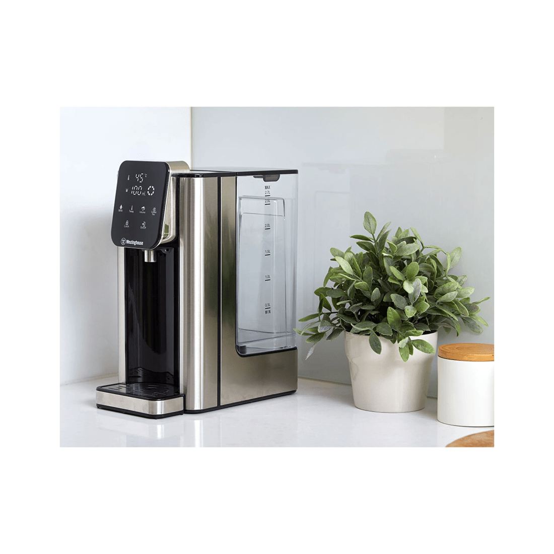 7 Westinghouse 2.7l Digital Instant Hot Water Dispenser/urn/boiler Stainless Steel
 - Silver, 7 of 8