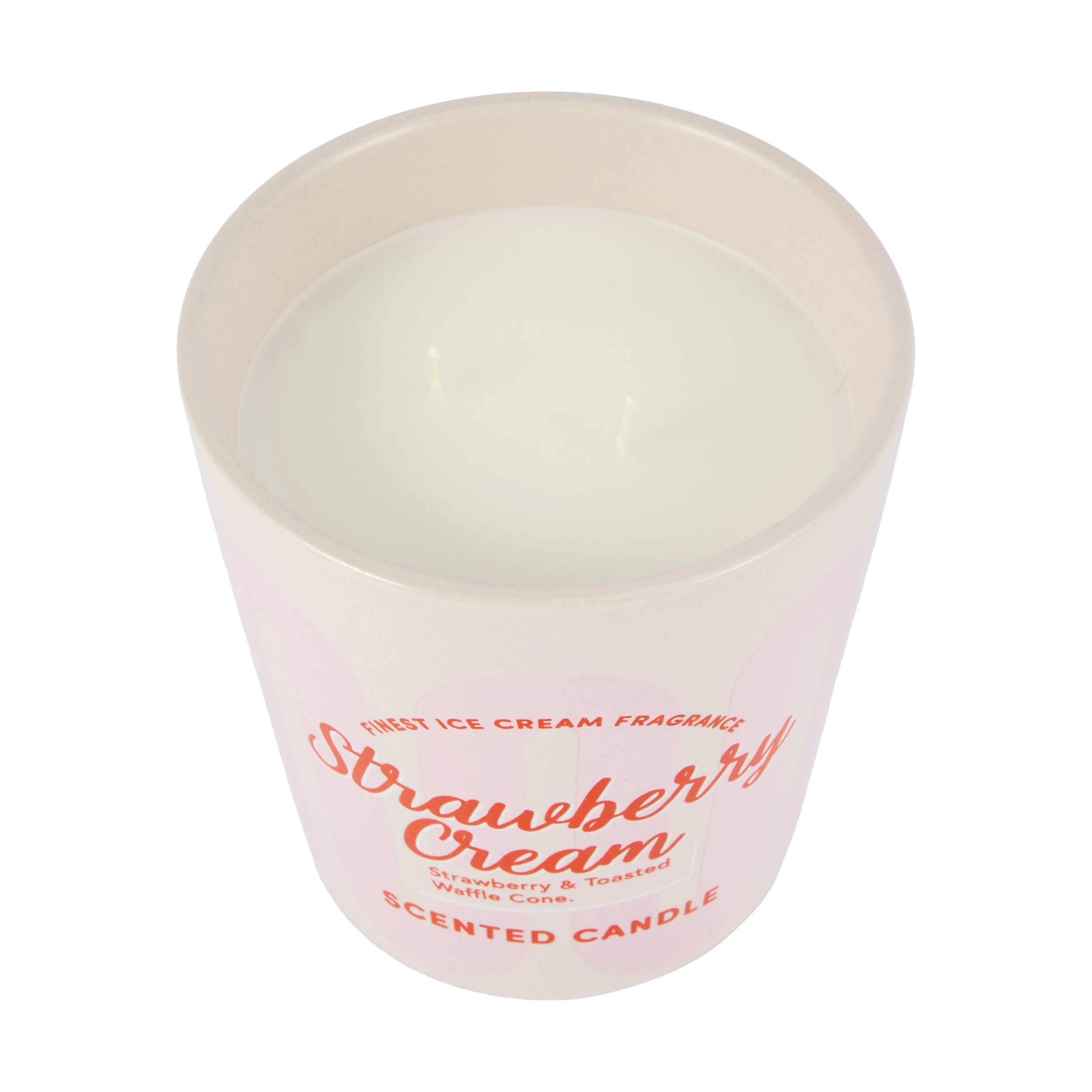 3 Strawberry Cream Ice Cream Candle, 3 of 6