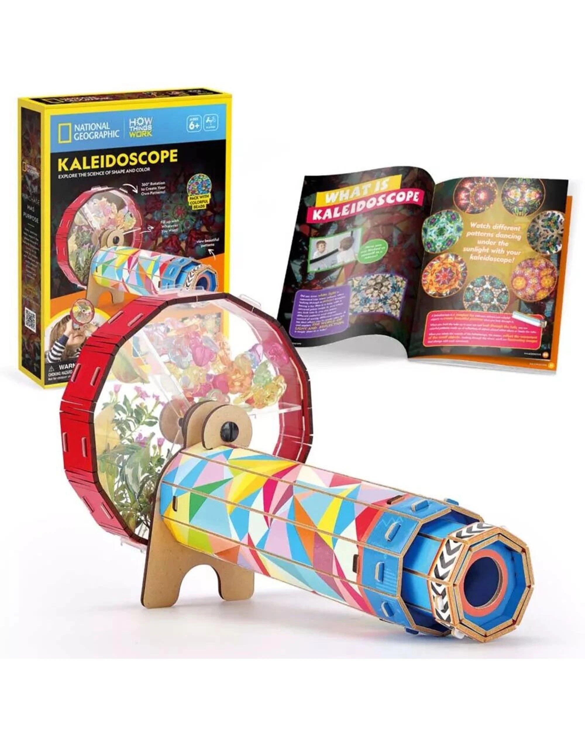 2 CubicFun National Geographic Kaleidoscope 3D Puzzle Model Kit, 2 of 4