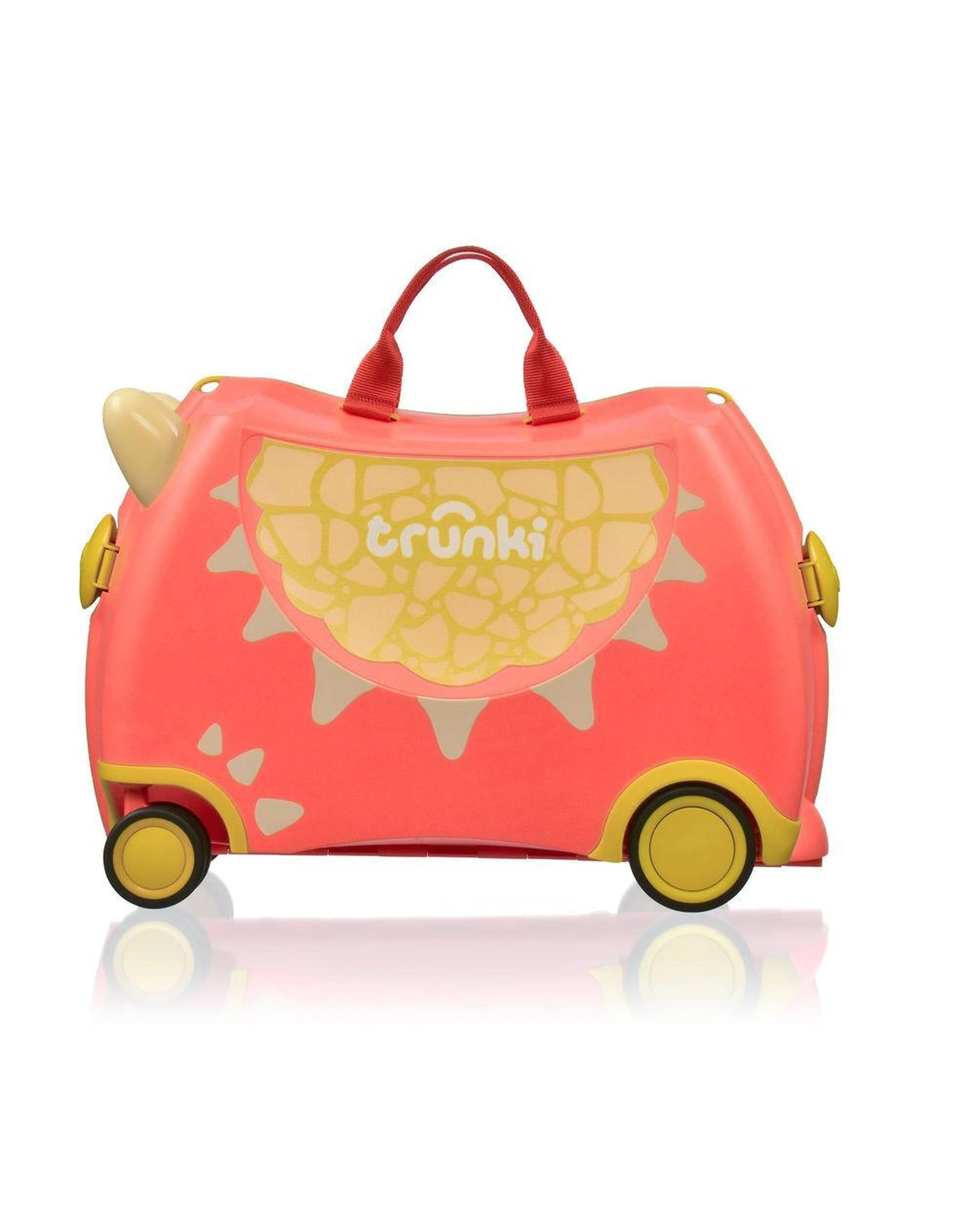 6 Trunki Glide Ride on Luggage Kids Suitcase Toy Box Dylan the Dragon, 6 of 7