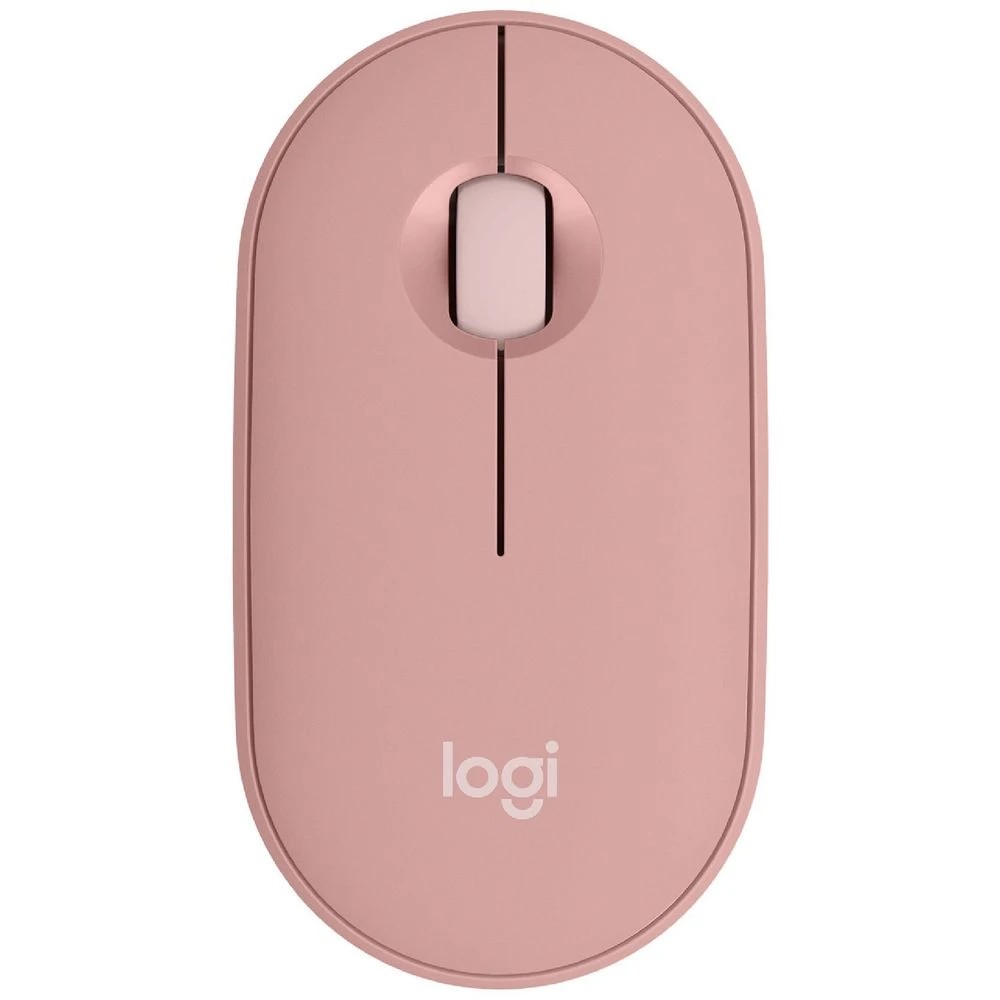 1 Logitech M350s Pebble 2 Wireless Mouse Rose, 1 of 6