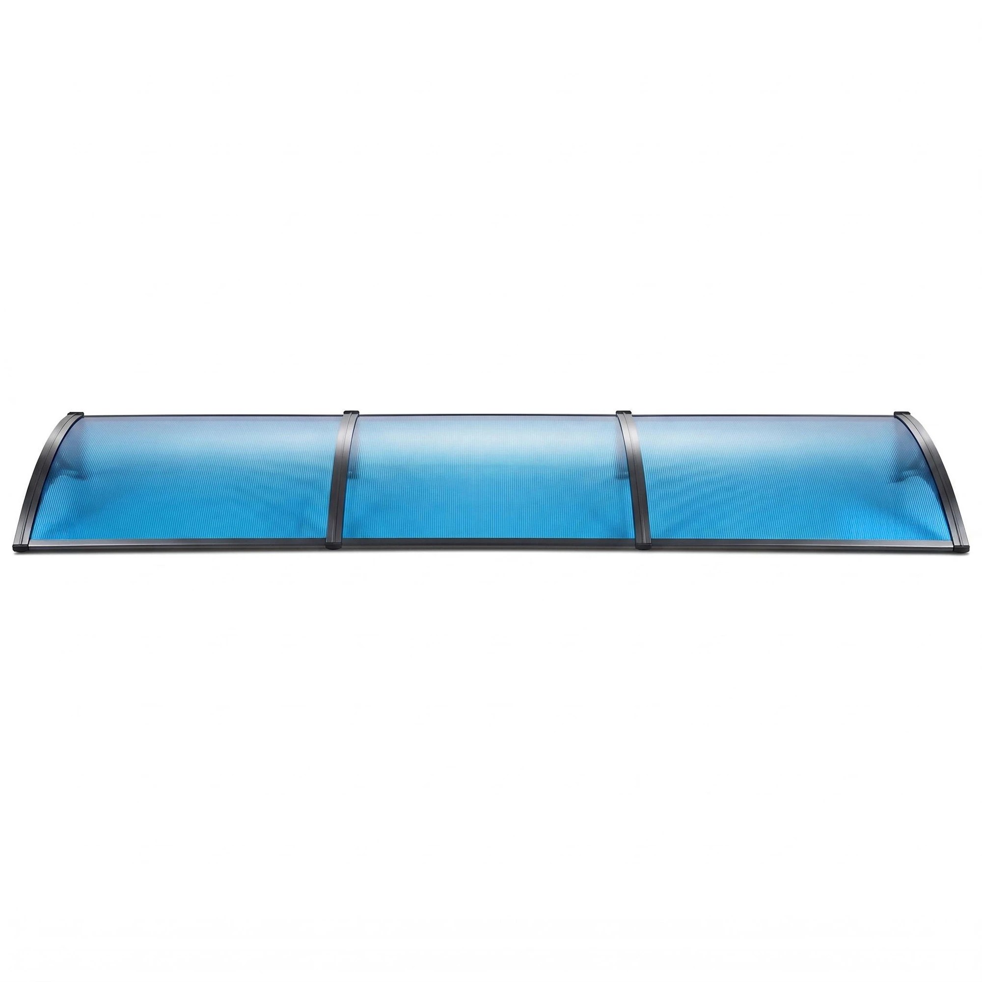 3 Instahut Window Door Awning 1mx3m - Blue, 3 of 9