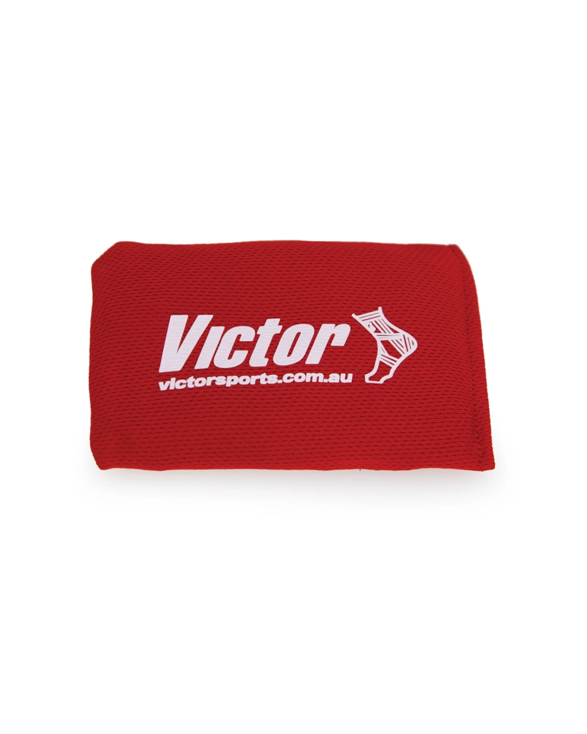 1 Victor Sports Bean Bag Solid Plastic Fill Educational Sport 10x15cm - Red, 1 of 2