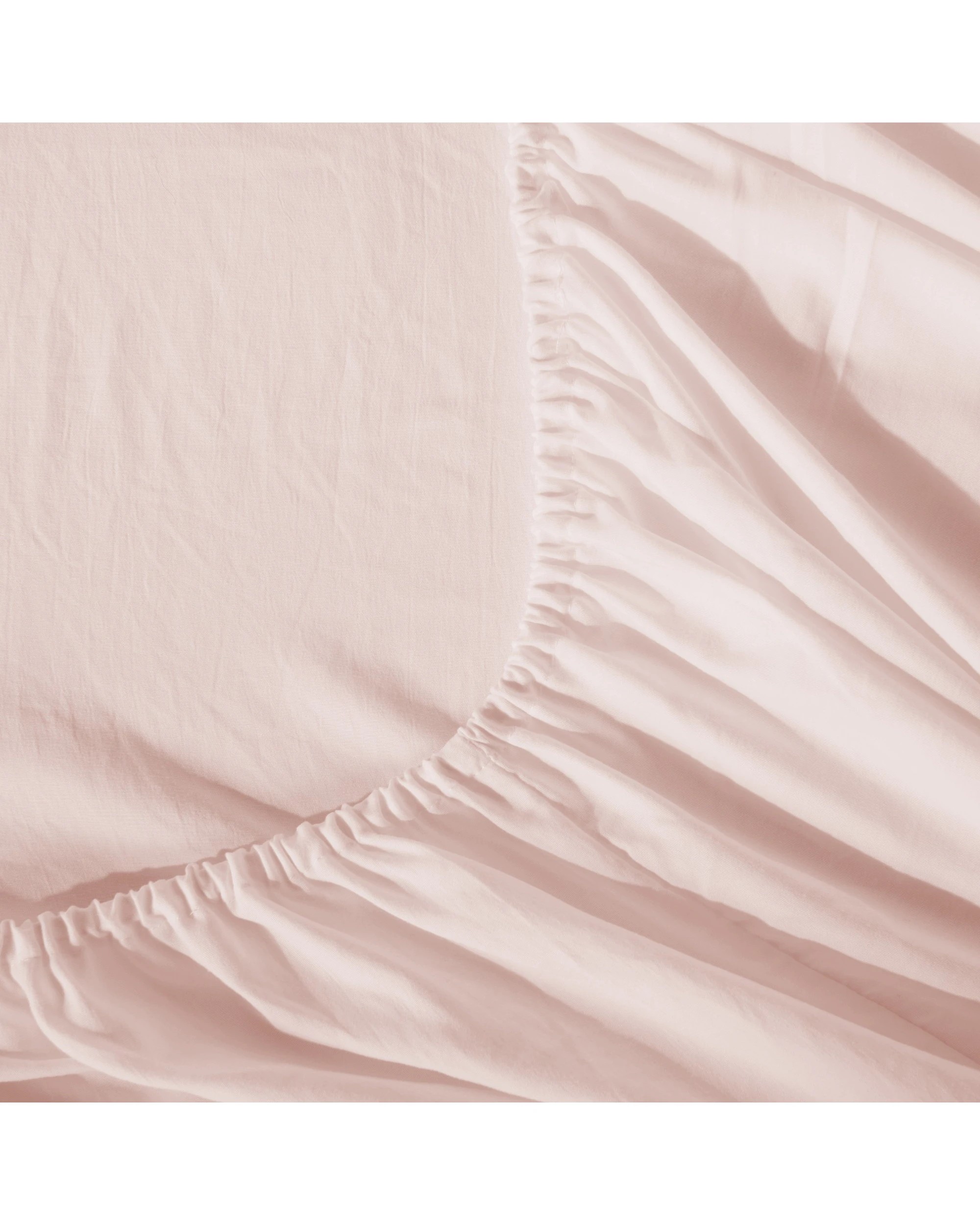 4 Dreamaker Superfine Washed Microfibre Sheet Set - Queen Bed - Blush Pink, 4 of 10