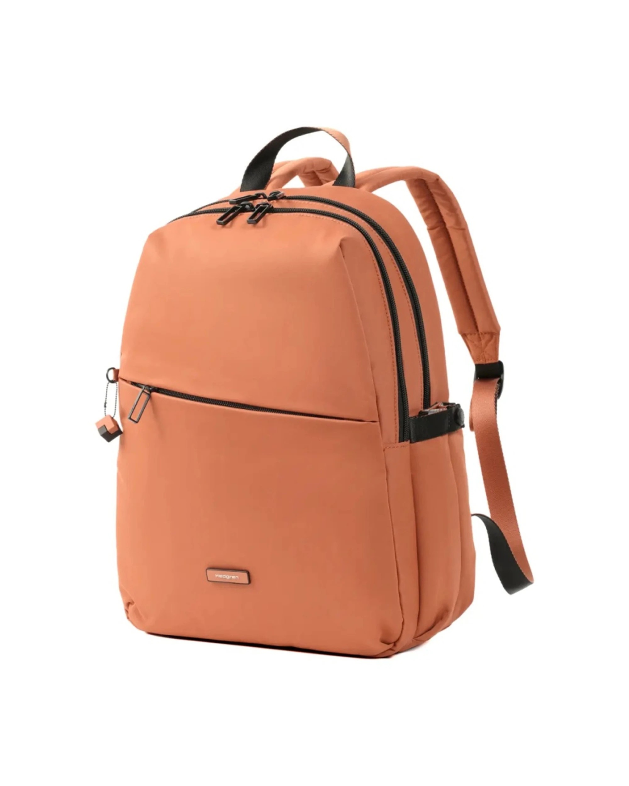 3 Hedgren Cosmos 13in Laptop 14.6L Backpack Water Repellent Travel Luggage Redwood - Orange, 3 of 6