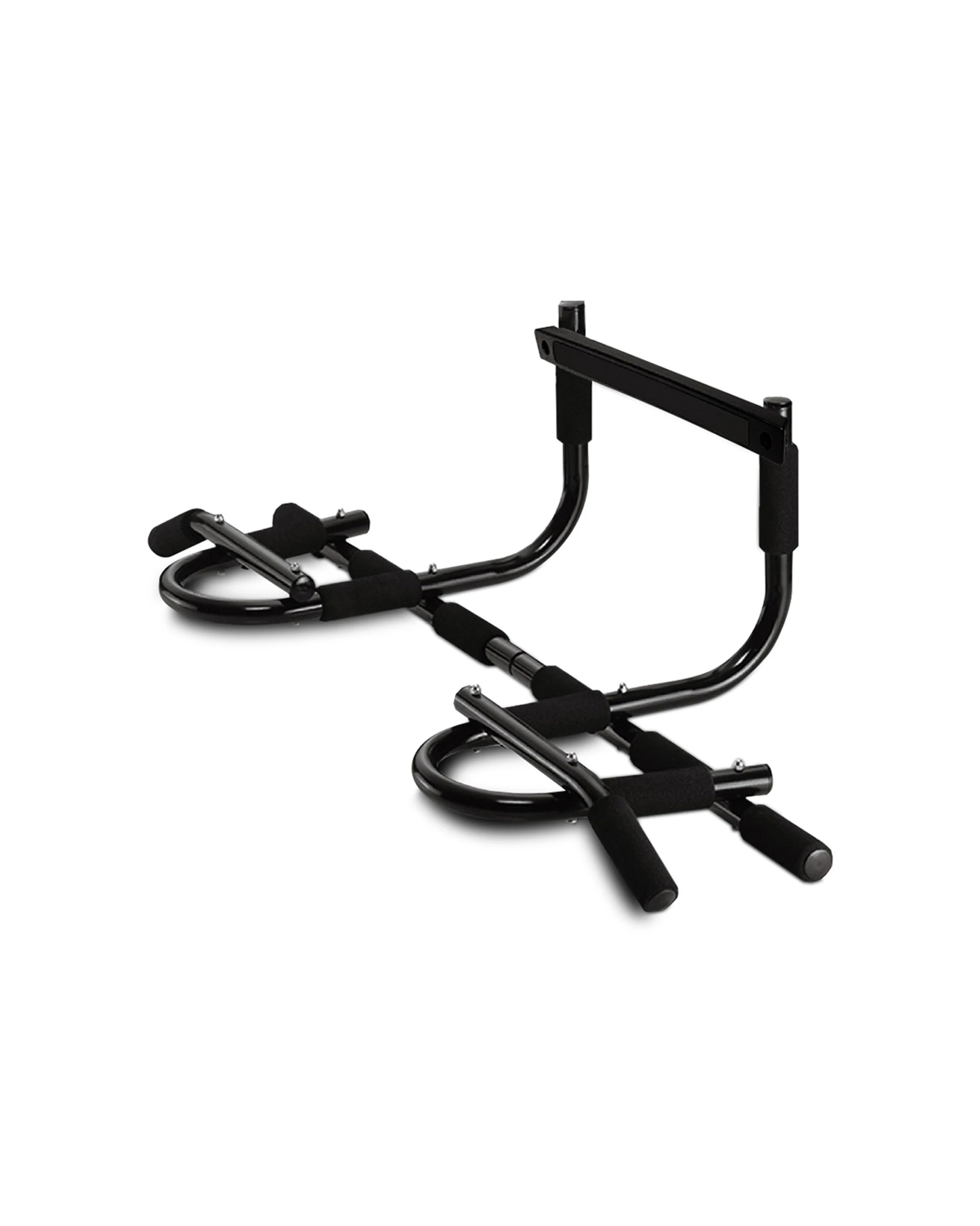 1 Bodyworx Door Gym No Tools Installation Pull Up Bar 125kg Max Load Home Workout - Black, 1 of 2