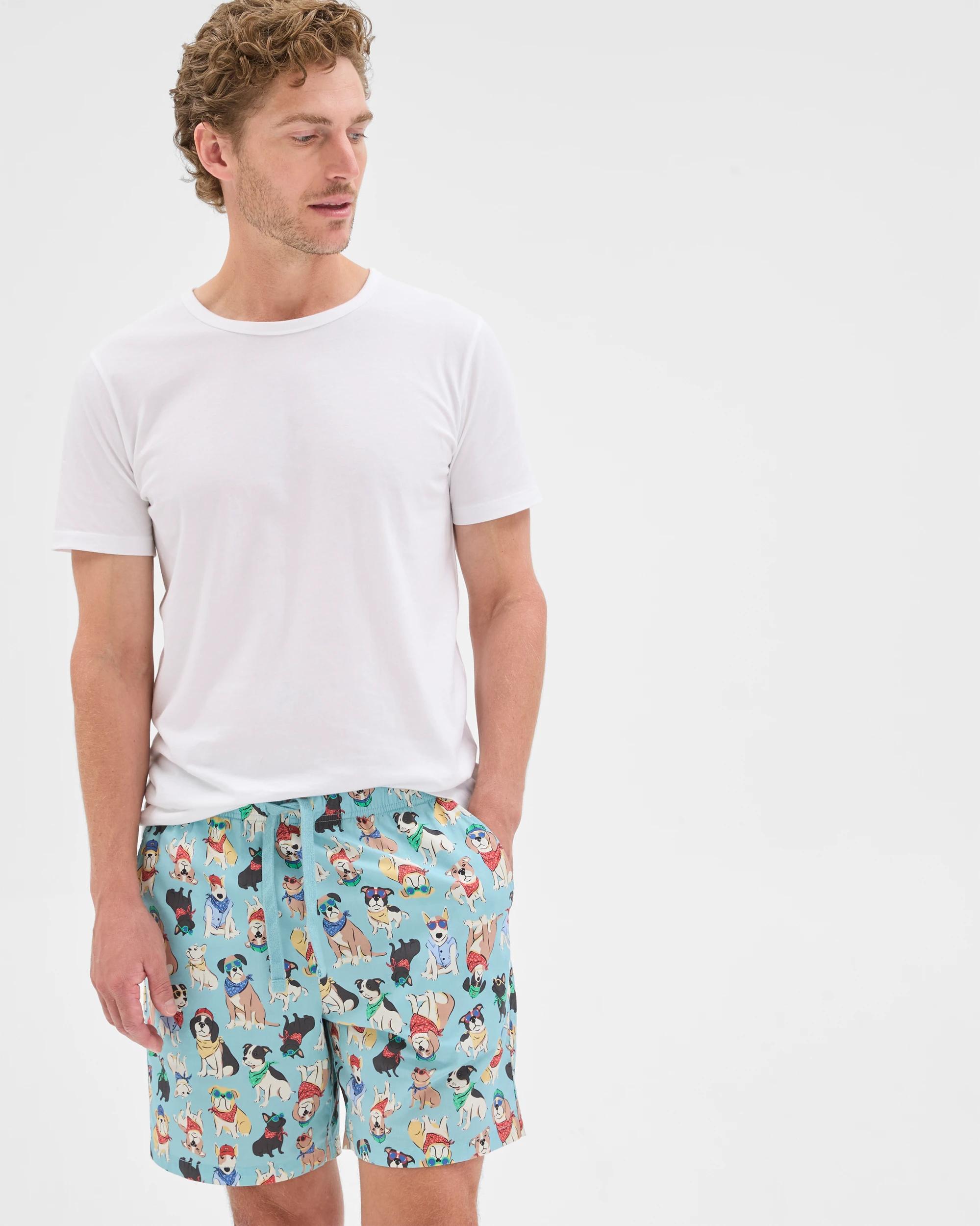 3 Maxx Poplin Sleep Shorts MULTI DOGS, 3 of 6