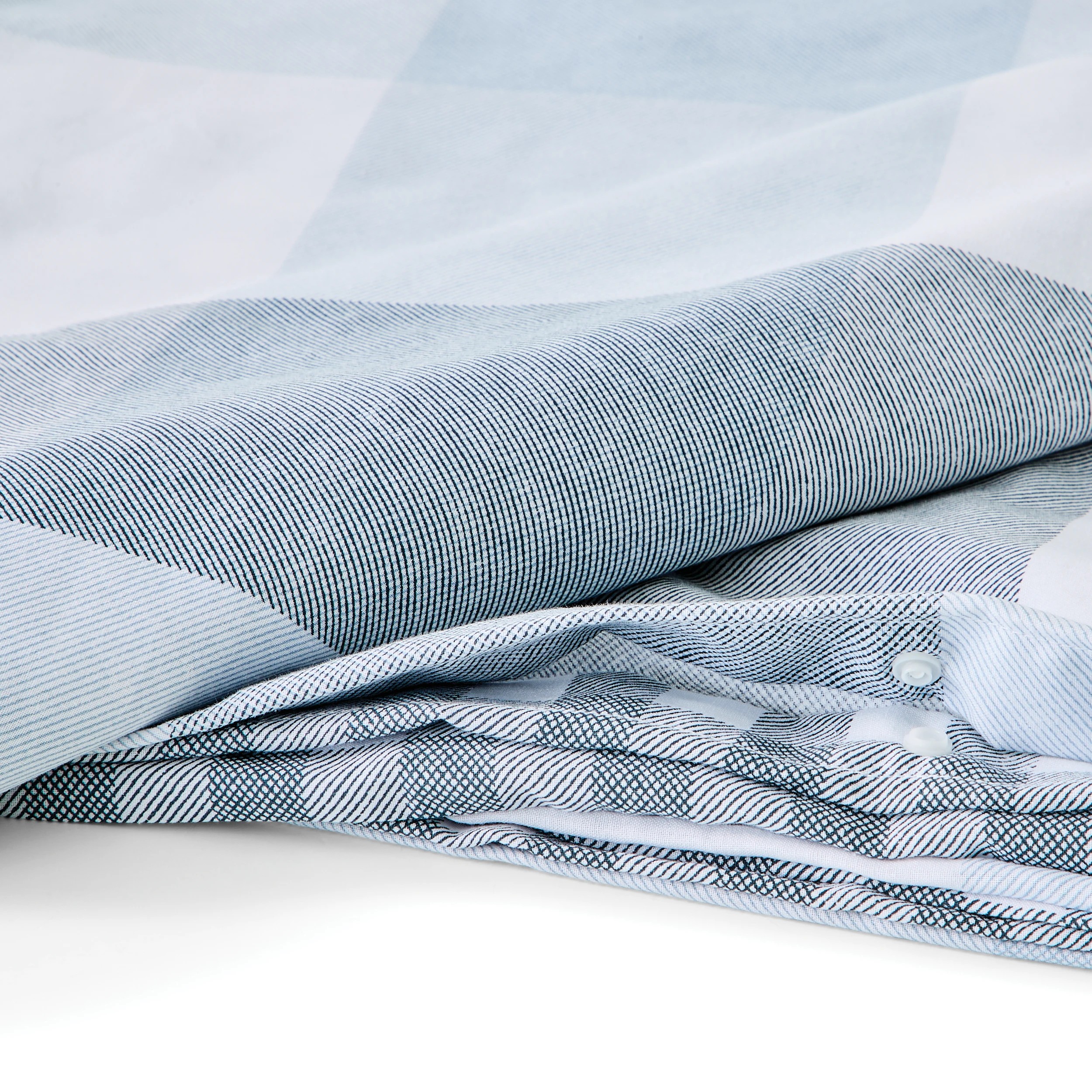 5 Parker Cotton Rich Reversible Quilt Cover Set - Single Bed, 5 of 7