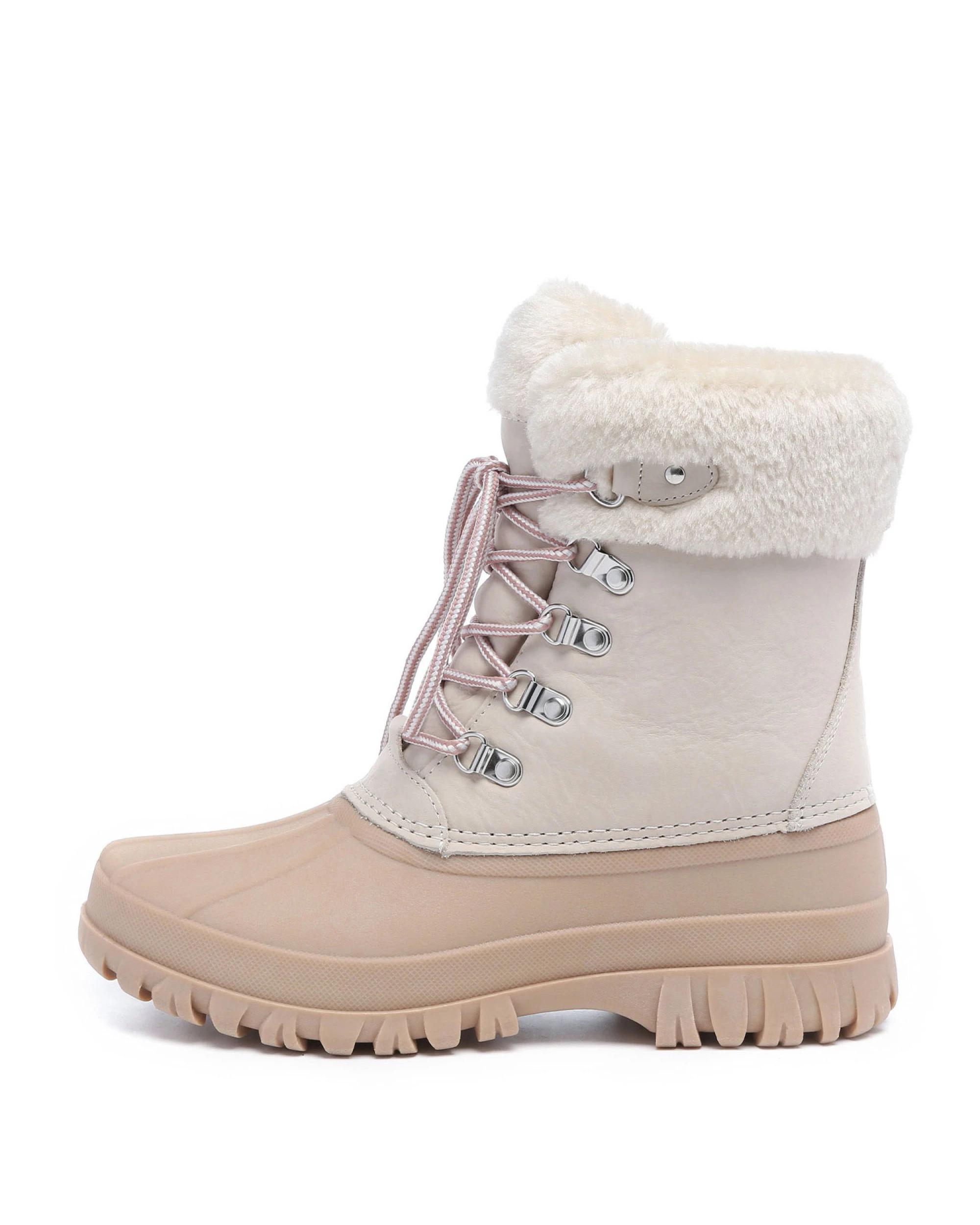4 Australian Shepherd UGG Natalia Snow Boots WHITE, 4 of 5