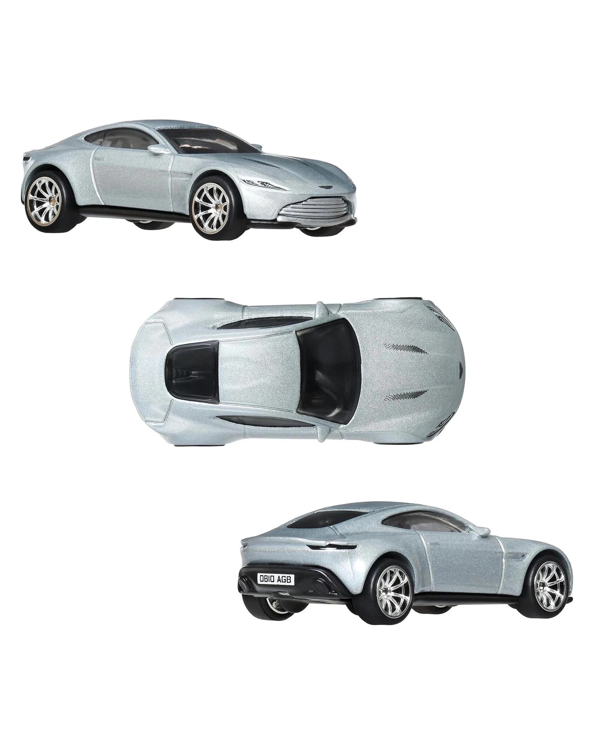 2 Hot Wheels Premium Car Culture 007 Aston Martin DB10 and Jaguar C-X75 Diecast Vehicle - Multi, 2 of 3