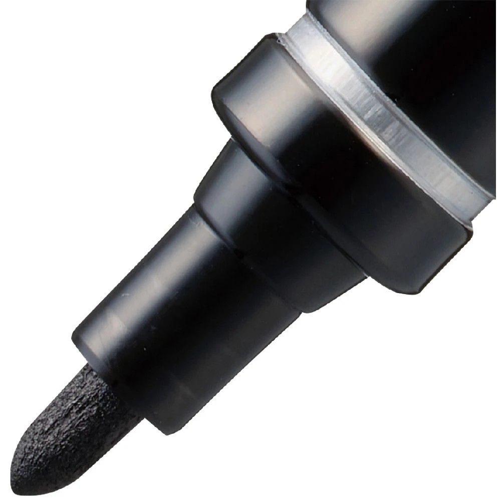 2 Pentel N50 Permanent Marker Bullet Tip Black, 2 of 7