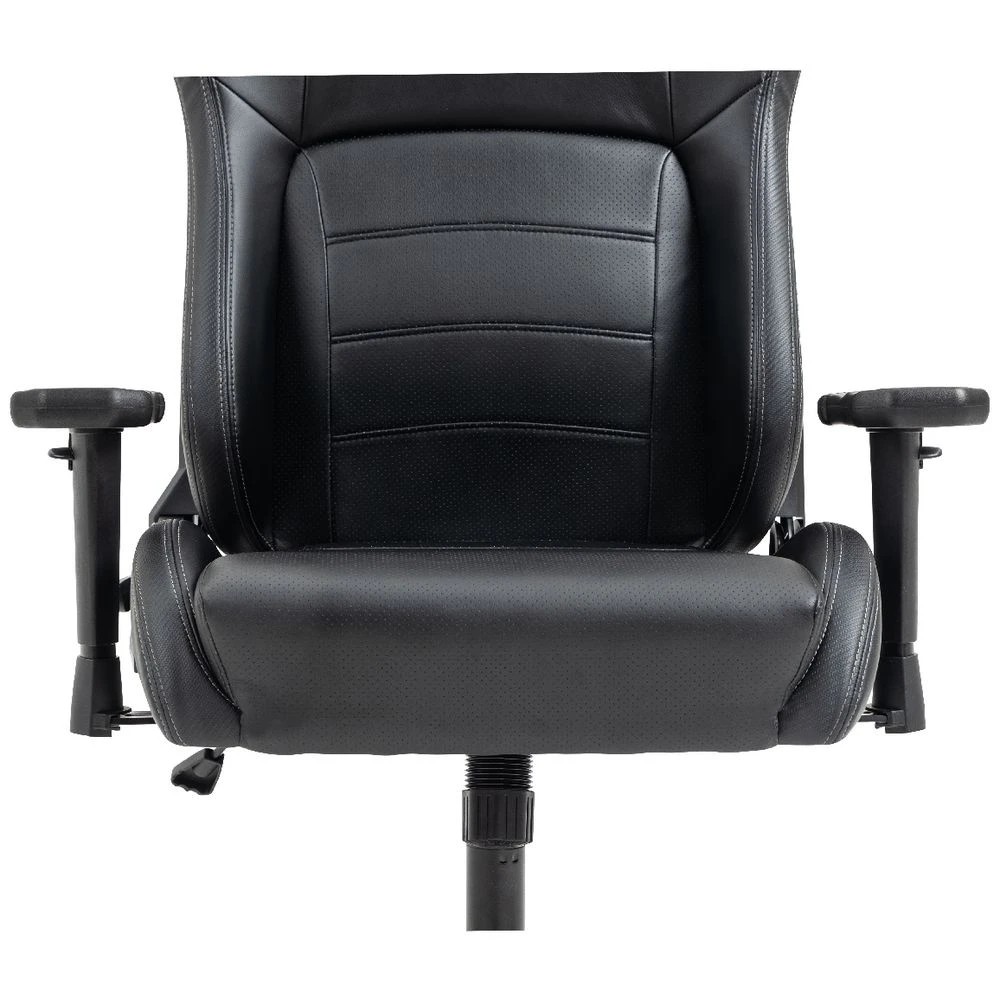 8 Typhoon Viper XL Gaming Chair PU Black Ergonomic Chairs and Desk Chairs, 8 of 10