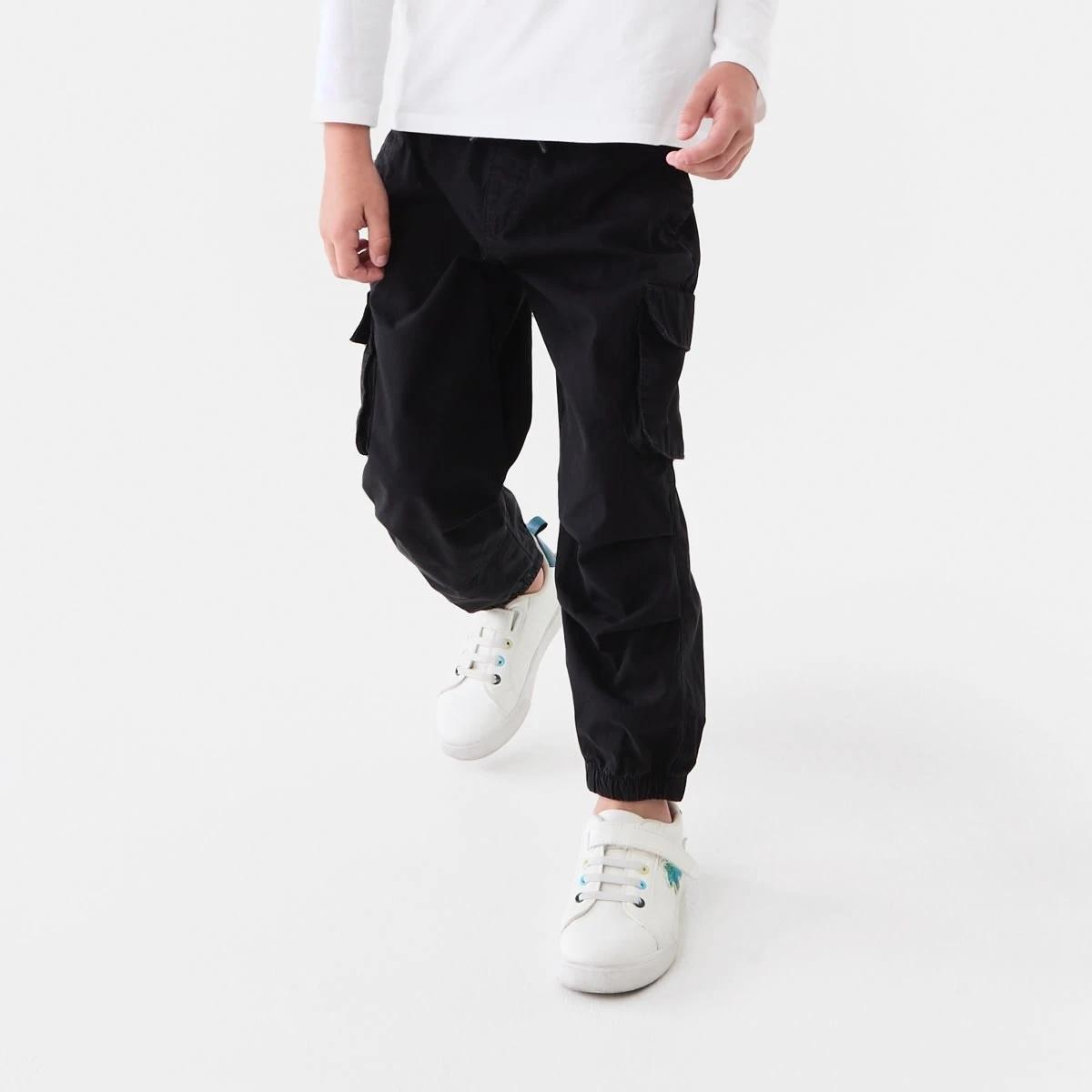 1 Parachute Pants BLACK, 1 of 9