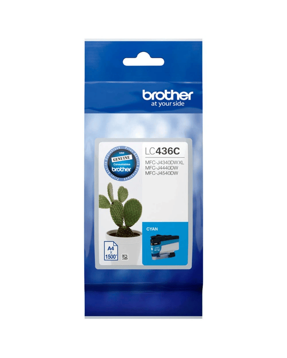 Brother INKvestment LC 436C Ink Cartridge Cyan