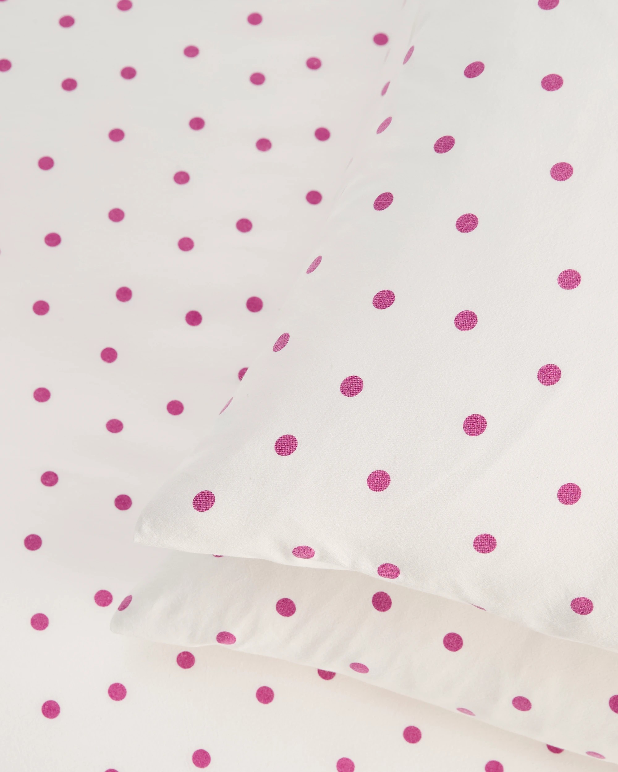 2 Arlo Polka Dot Stonewash 2 Pack Cotton Standard Pillowcase - One Size - Pink, 2 of 3