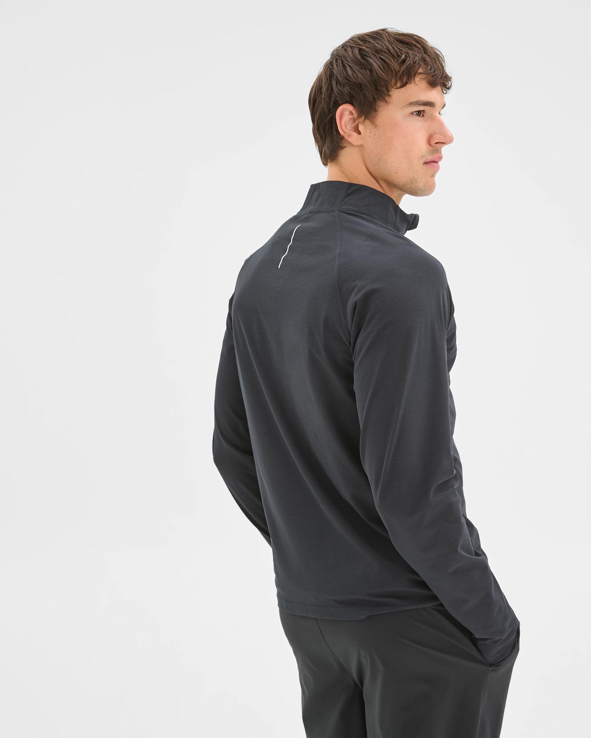 6 Target Active 1/2 Zip Jumper BLACK, 6 of 6