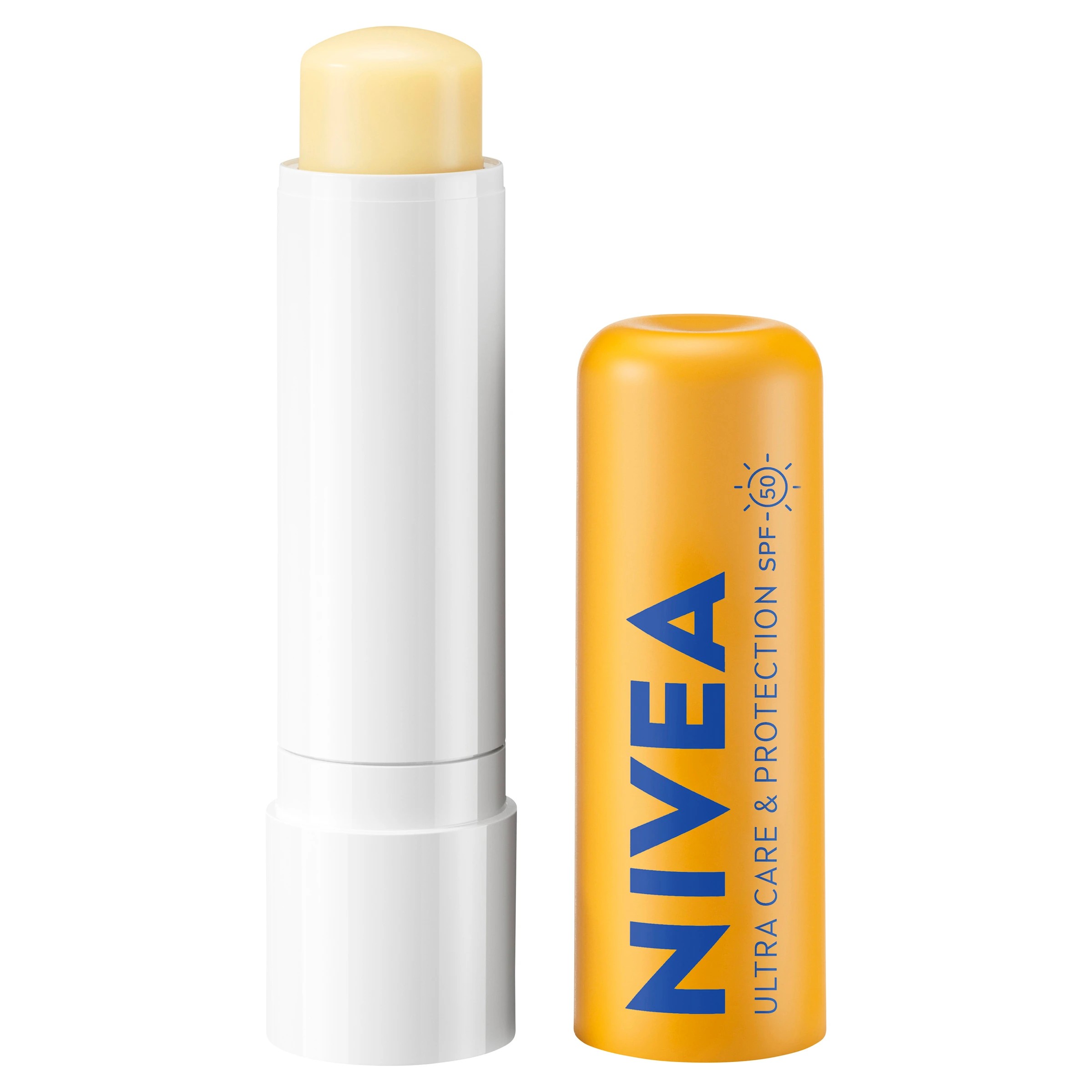 3 Nivea Ultra Care and Protection SPF 50 Lip Balm 4.8g, 3 of 9
