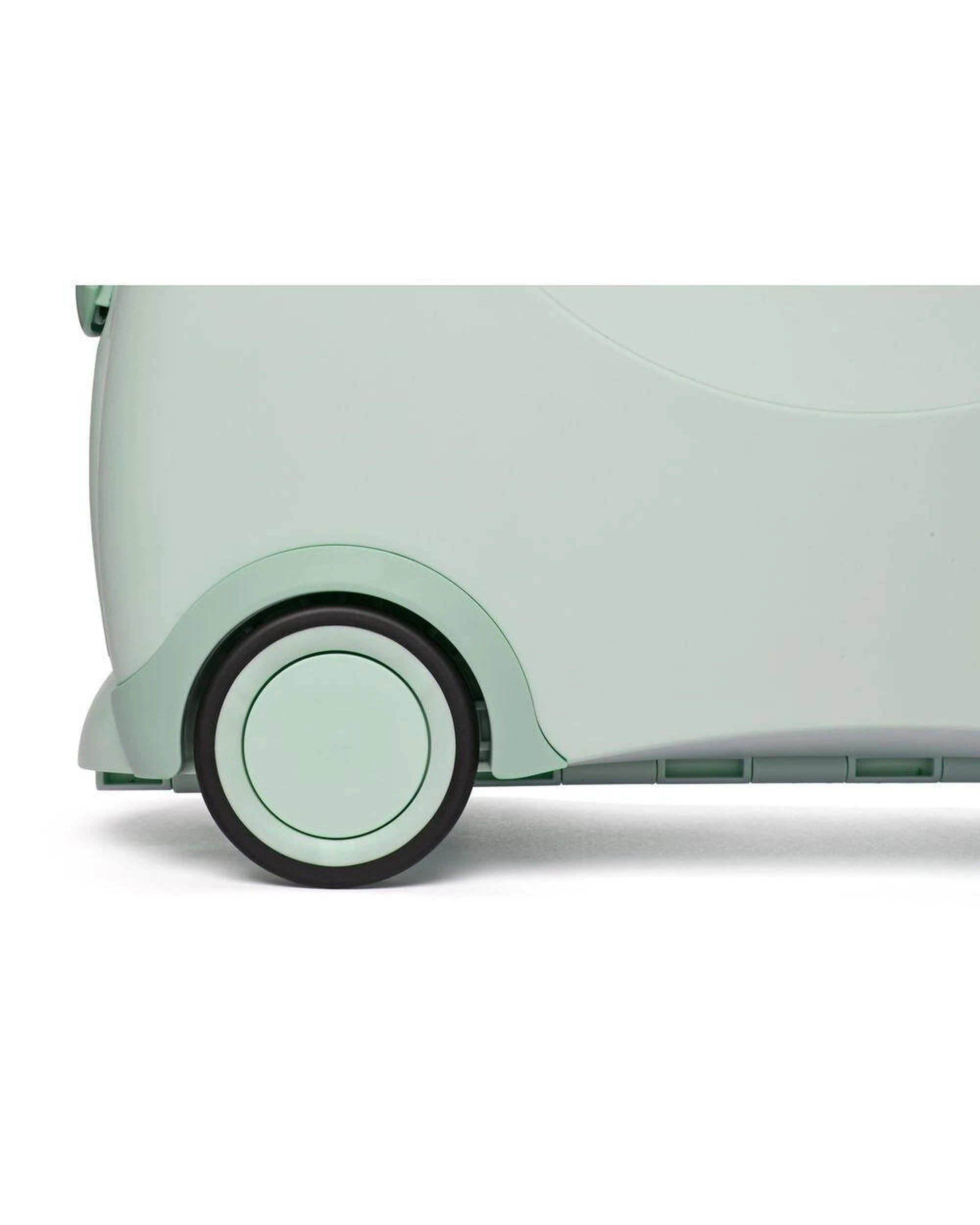 8 Trunki Glide Ride on Luggage Kids Suitcase Toy Box  Solid Green, 8 of 8