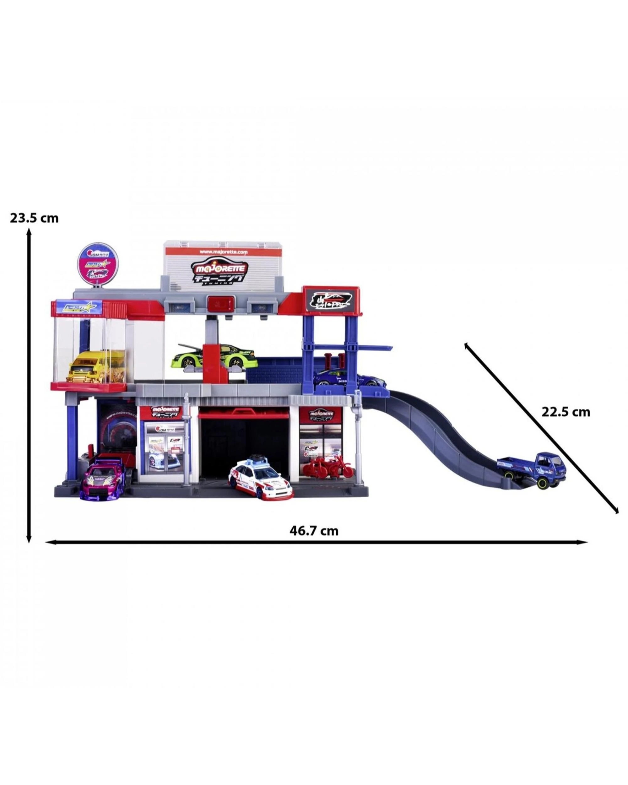 3 Majorette Japan Series Tuning Garage Playset, 3 of 6