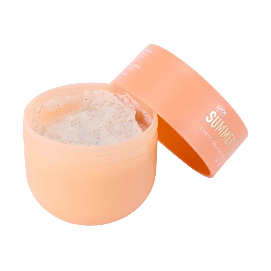 3 OXX Bodycare Summer Season Summer Solstice Body Scrub 200ml - Candy Floss, Vanilla and Coconut, 3 of 6