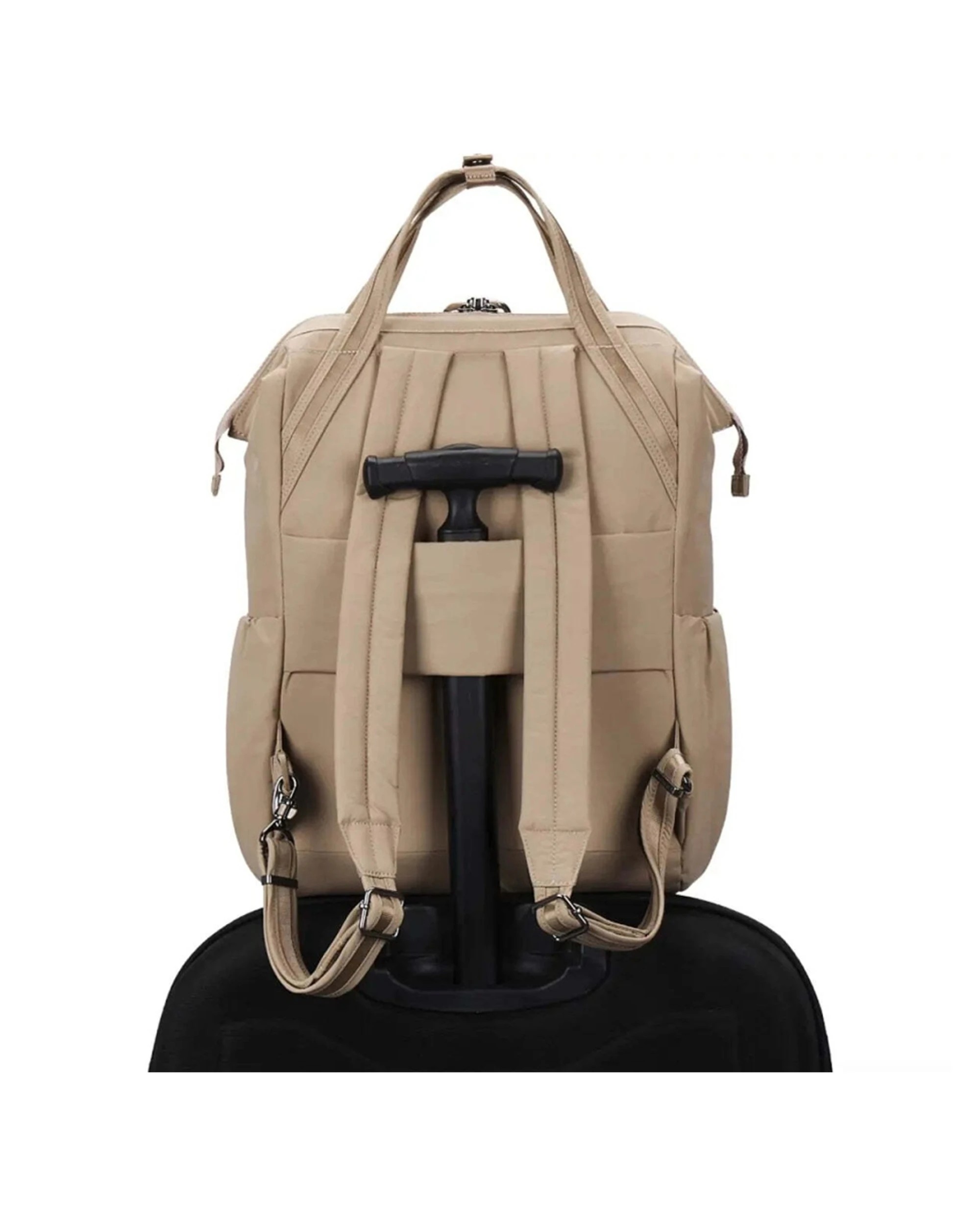 7 Pacsafe Citysafe CX Anti Theft RFID Blocking 16in Laptop Backpack Water Resistant 17L Taupe - Brown, 7 of 8