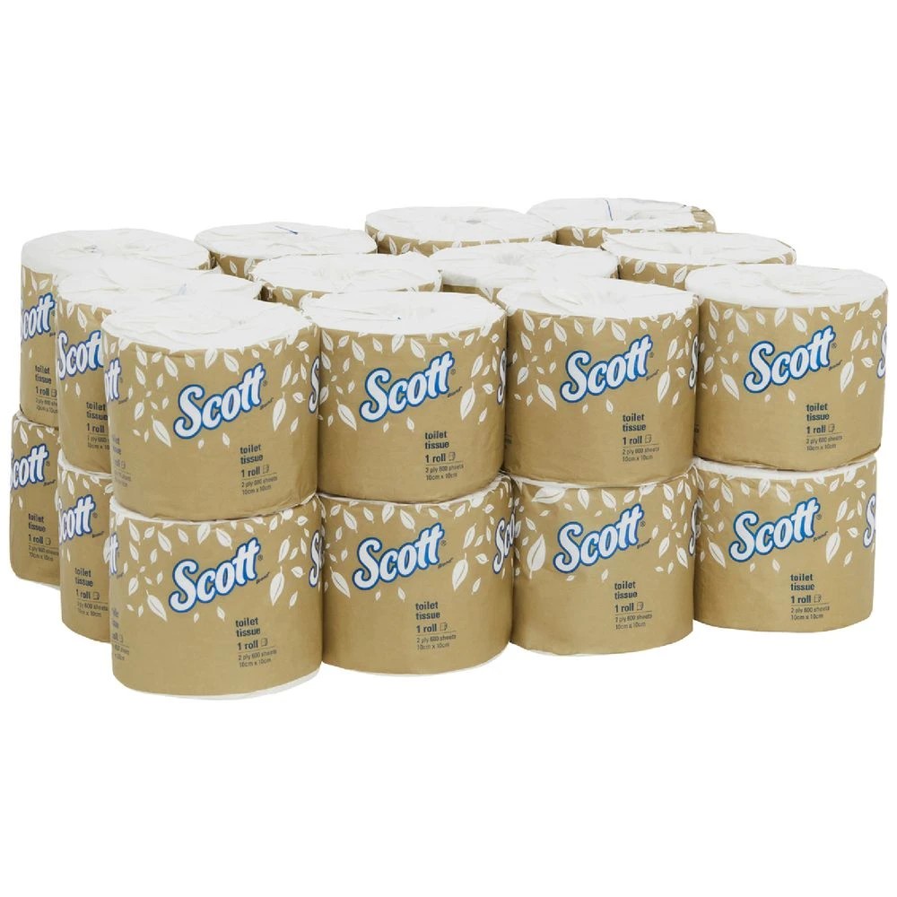 1 Scott Toilet Tissue 600 Sheet 24 Pack, 1 of 4