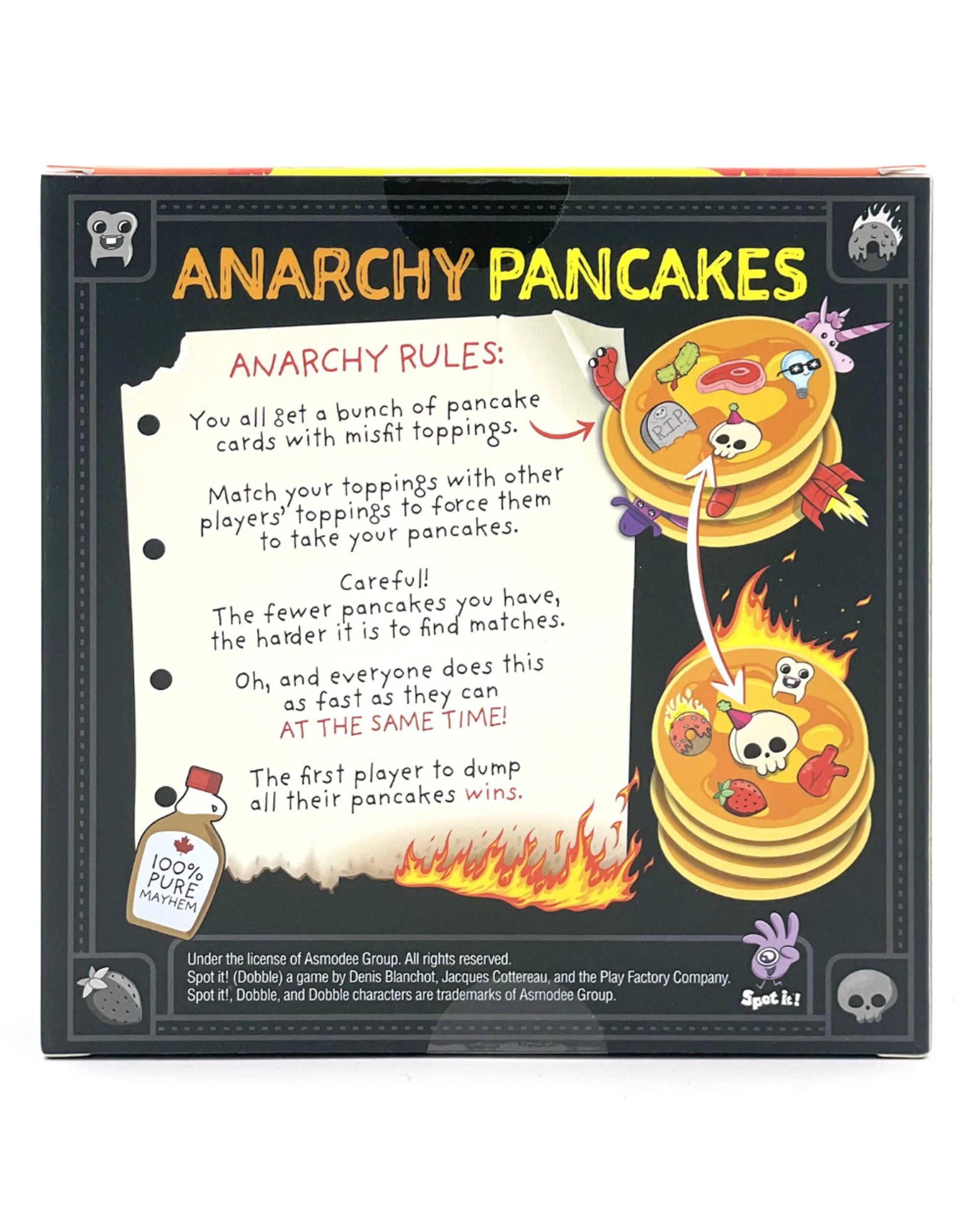 2 Anarchy Pancakes Card Game, 2 of 3