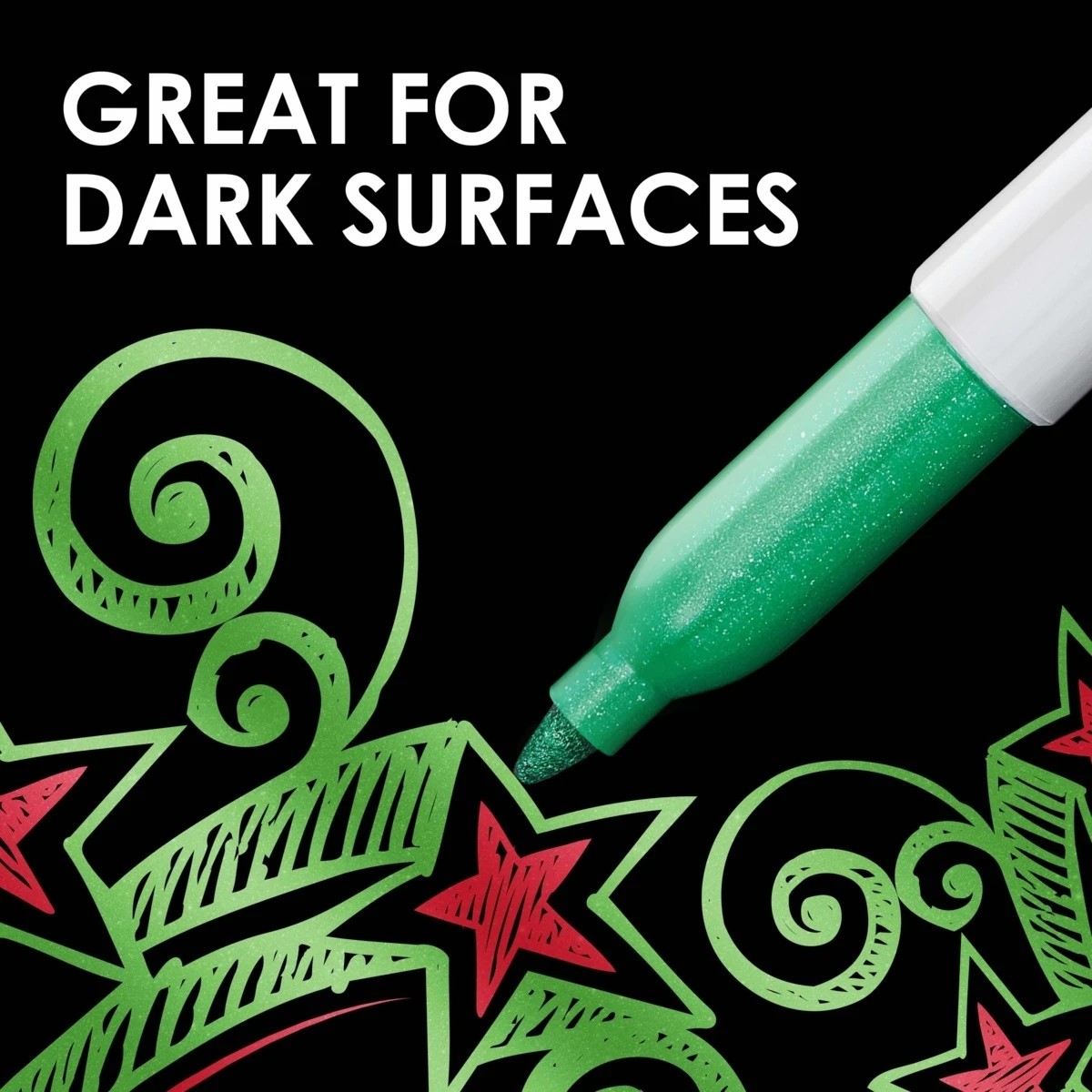 4 2 Pack Sharpie Metallic Fine Point Permanent Markers, 4 of 7
