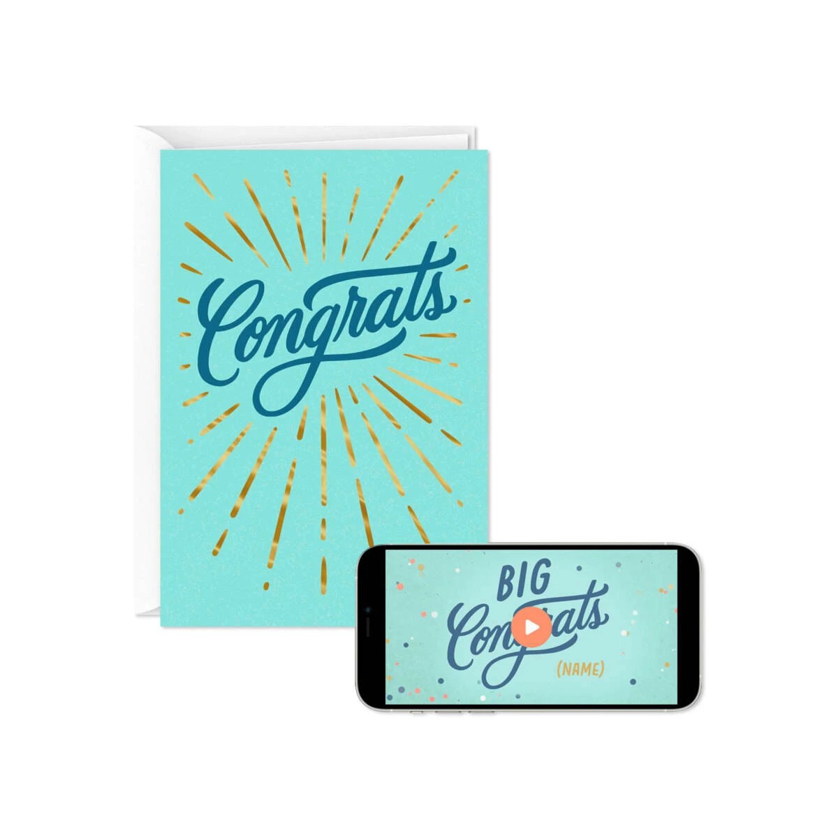 4 Hallmark You Deserve This Moment Video Greeting Congratulations Card, 4 of 4