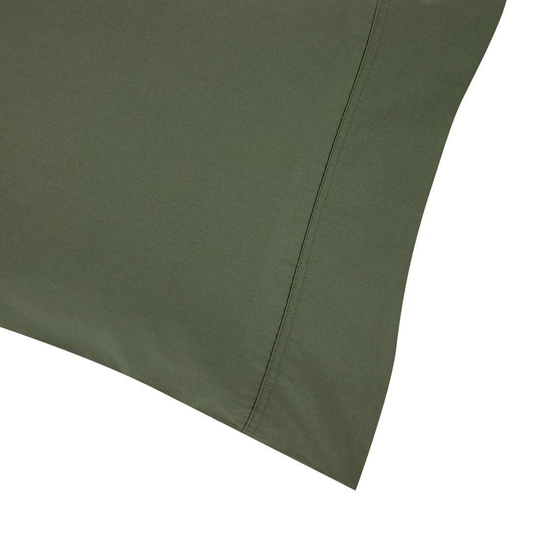 3 2 Pack 500 Thread Count Australian Grown Cotton Standard Pillowcases - Forest, 3 of 5