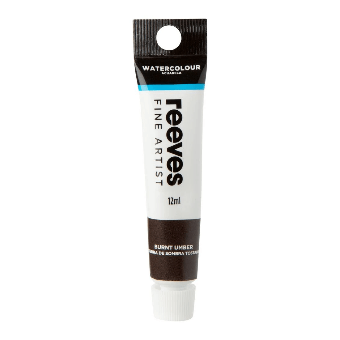 1 Reeves Watercolour Paint 12mL Burnt Umber, 1 of 1