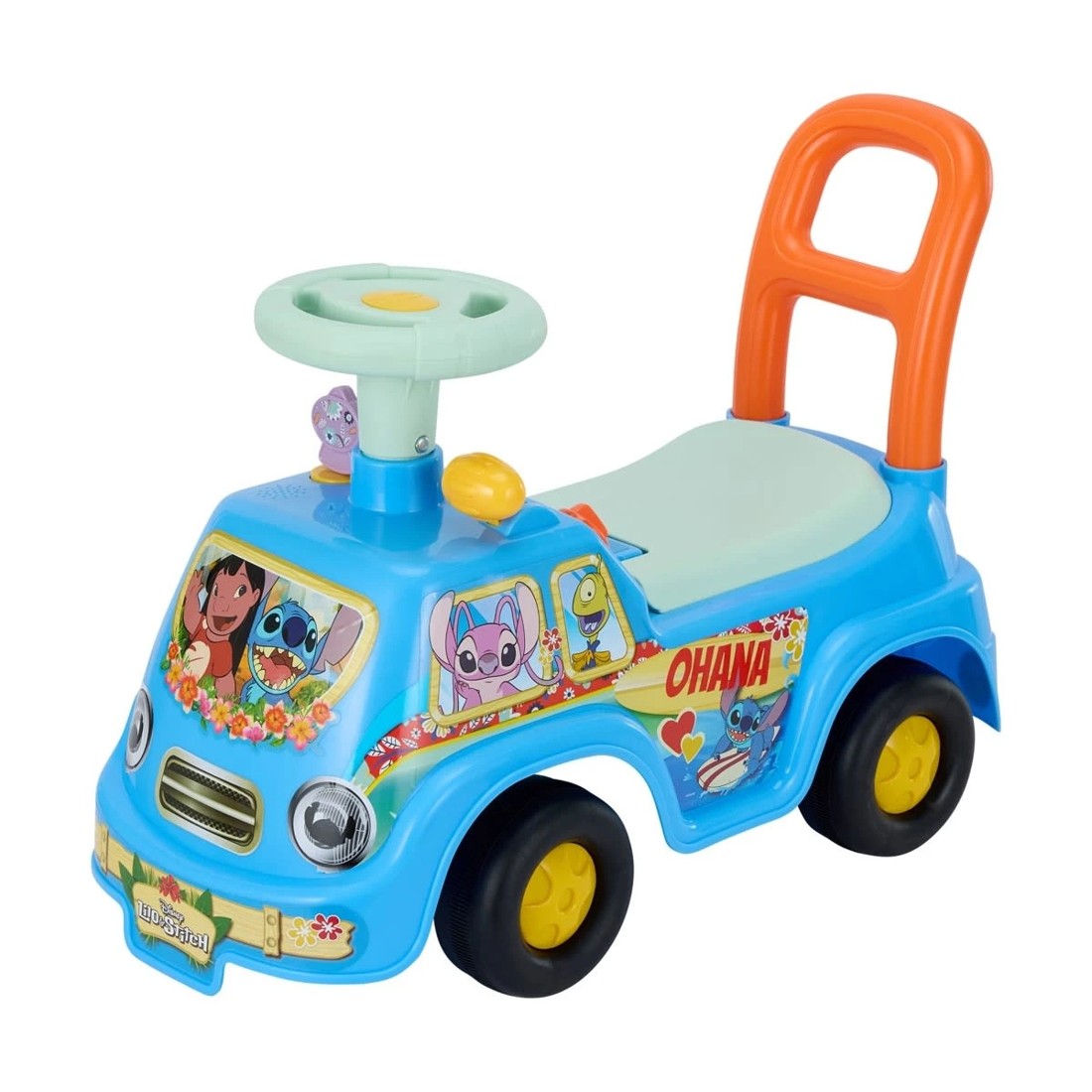 2 Kiddieland Disney Lilo & Stitch Adventure Light 'n' Sound Ride On, 2 of 8