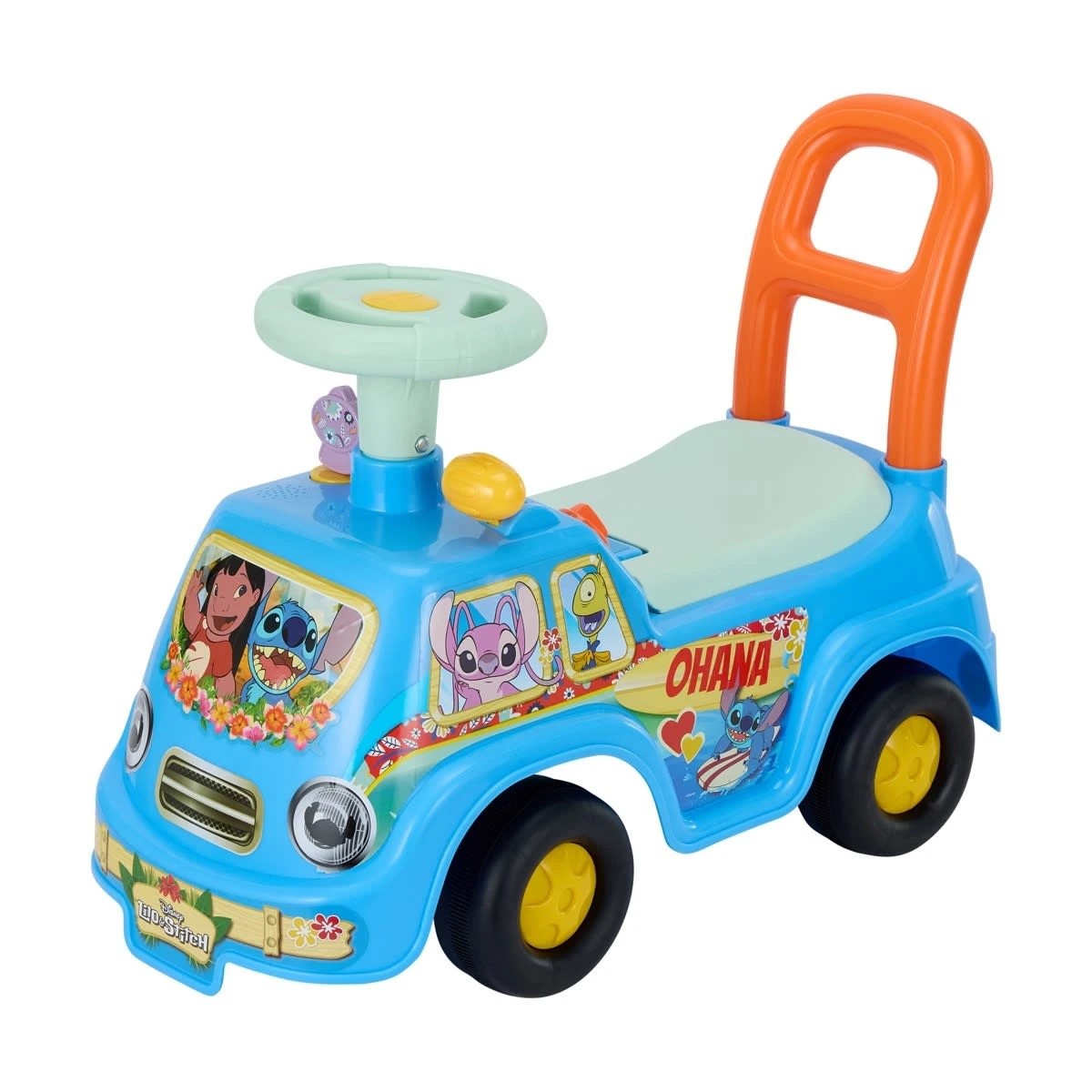 2 Kiddieland Disney Lilo & Stitch Adventure Light 'n' Sound Ride On, 2 of 8