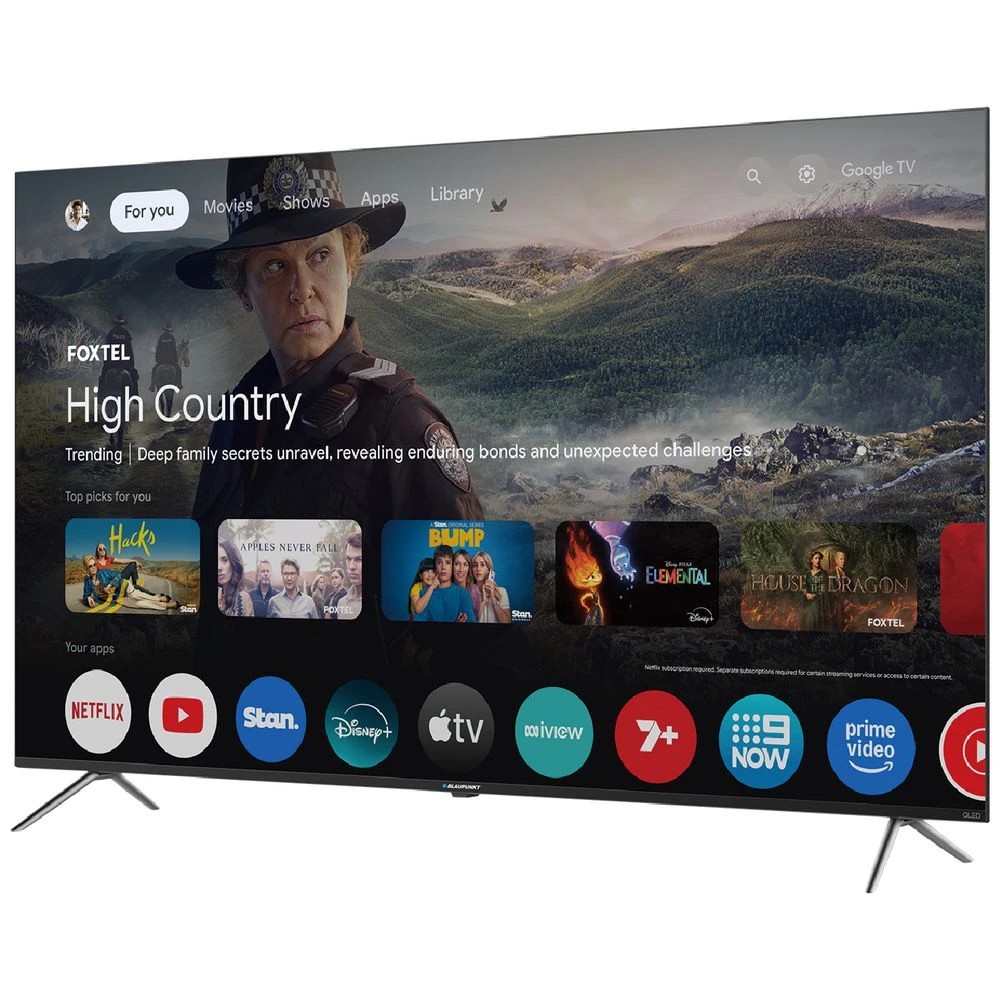 2 Blaupunkt 65" 4K Ultra HD QLED Google TV, 2 of 5
