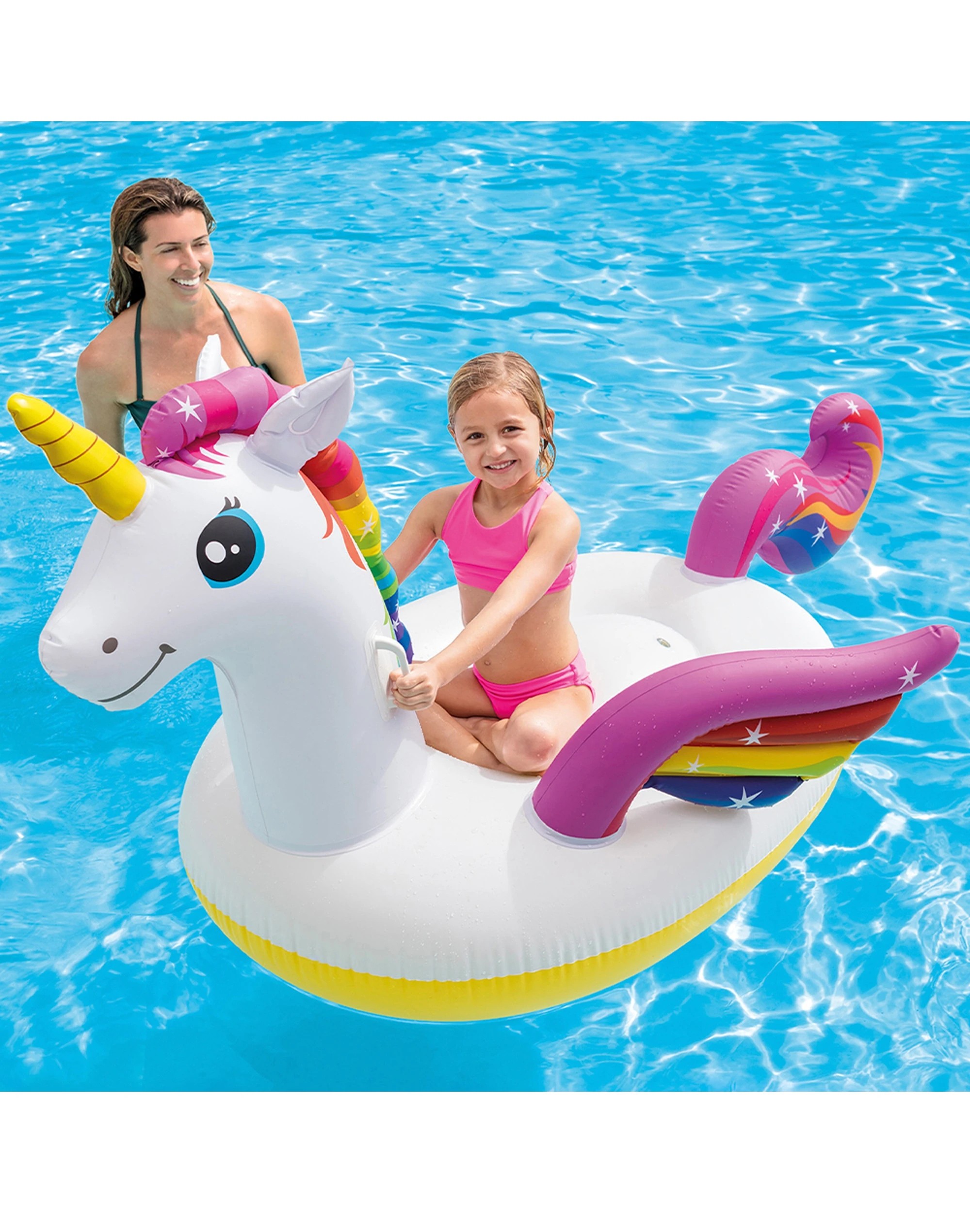 3 Intex Enchanted Unicorn Ride On - Multi, 3 of 3