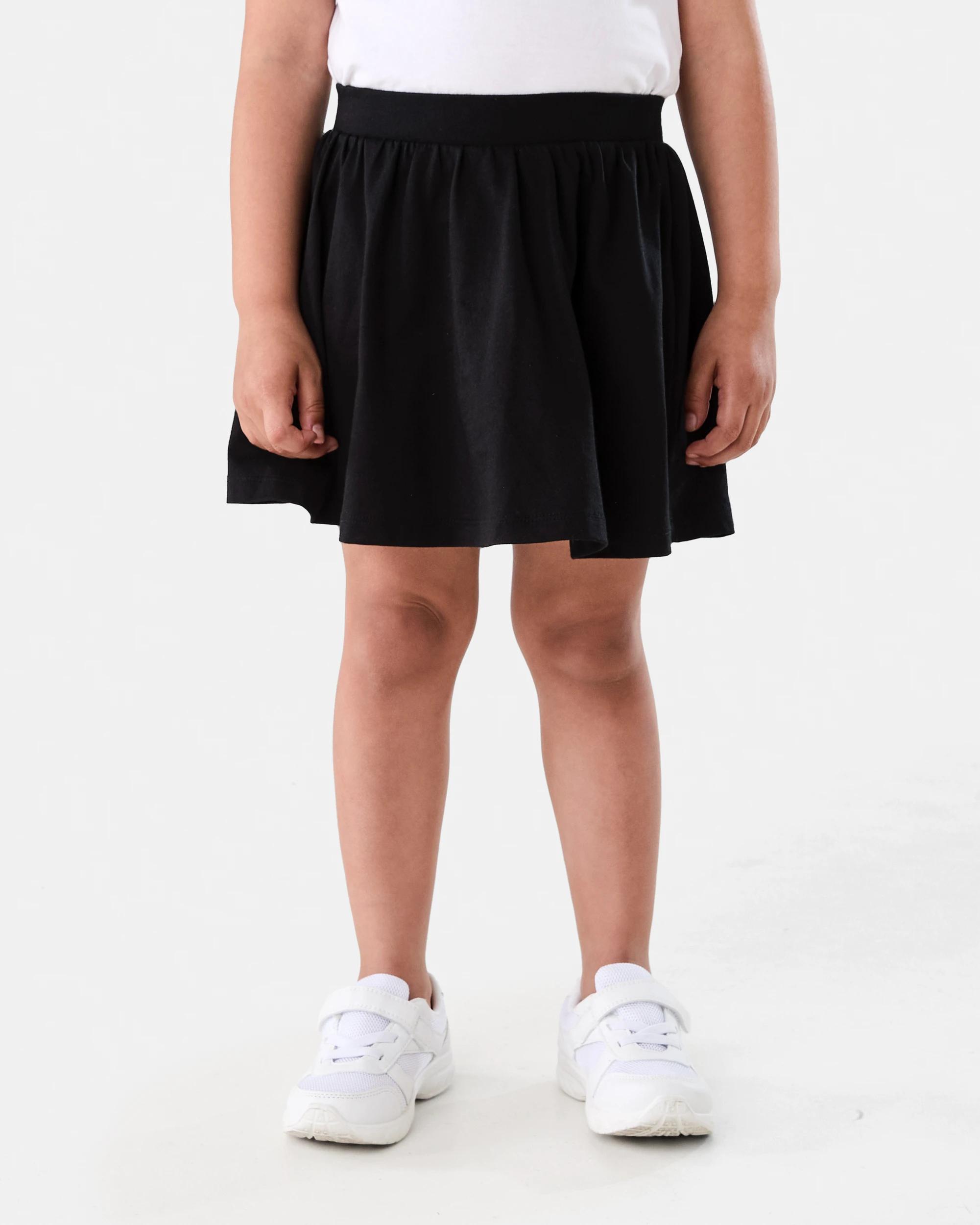1 Gathered Skort Black, 1 of 7