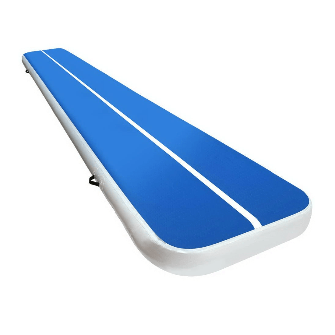 1 Everfit 5M Air Track Gymnastics Tumbling Exercise Cheerleading Mat Inflatable - Blue, 1 of 2