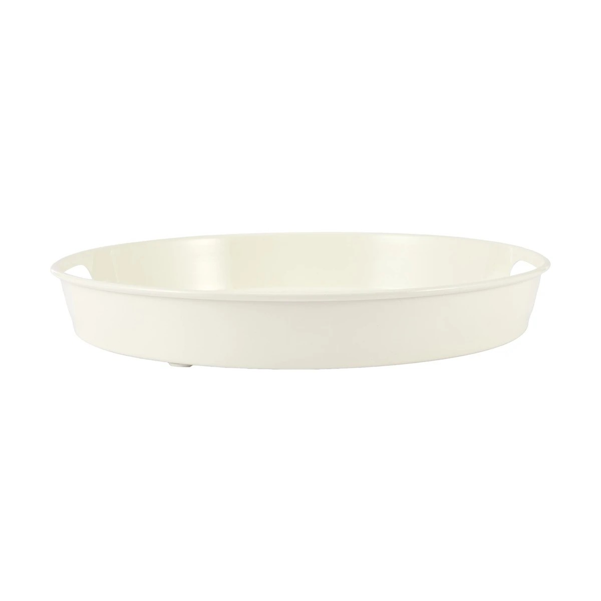 2 White Pressed Metal Tray, 2 of 4