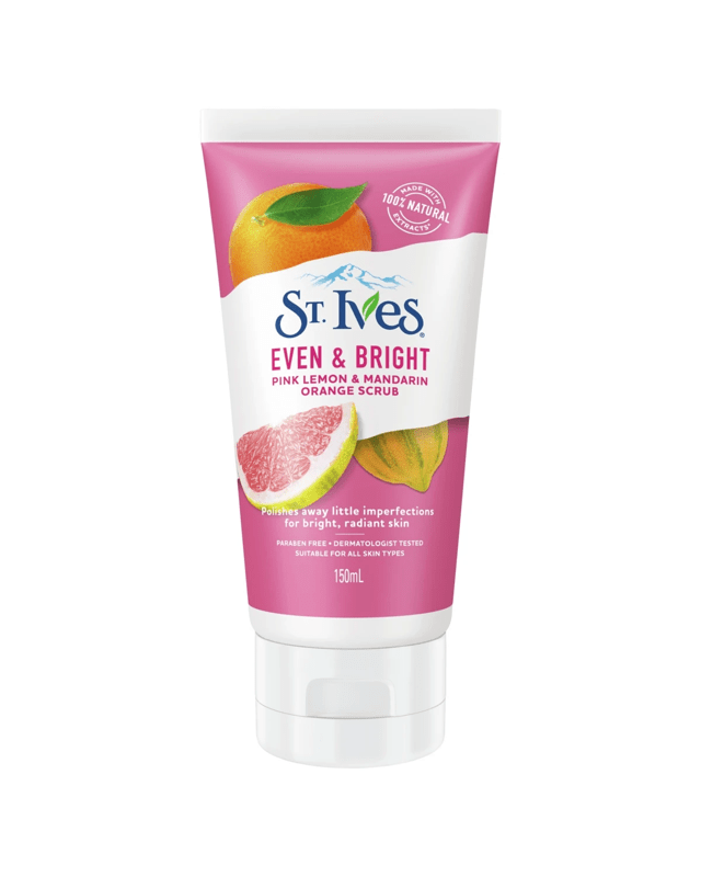 St. Ives Even and Bright Scrub 150ml - Pink Lemon & Mandarin Or