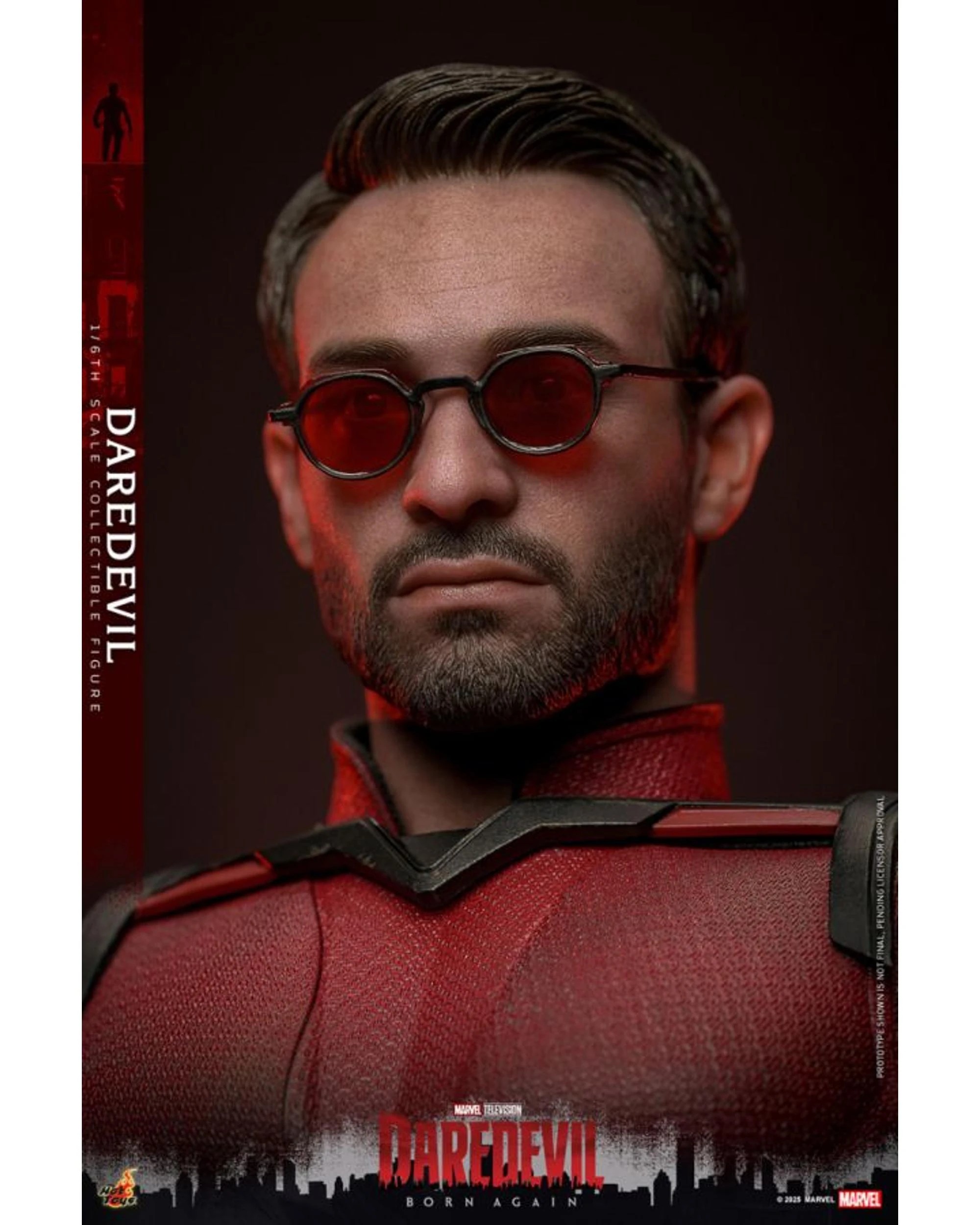9 Hot Toys Daredevil Born Again TV Daredevil 1:6 Figure, 9 of 9