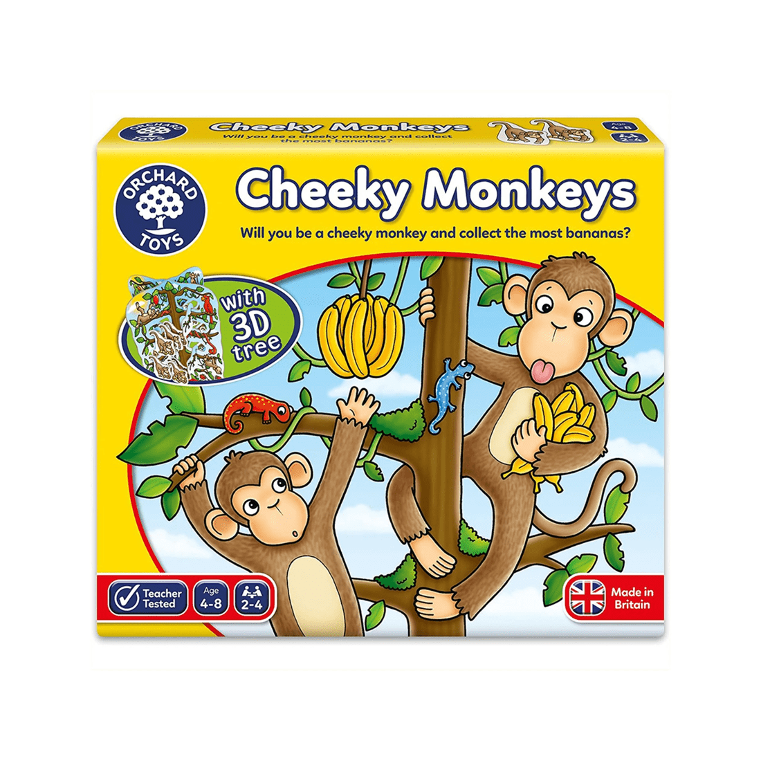 1 Orchard Toys Cheeky Monkeys Educational Game, 1 of 2