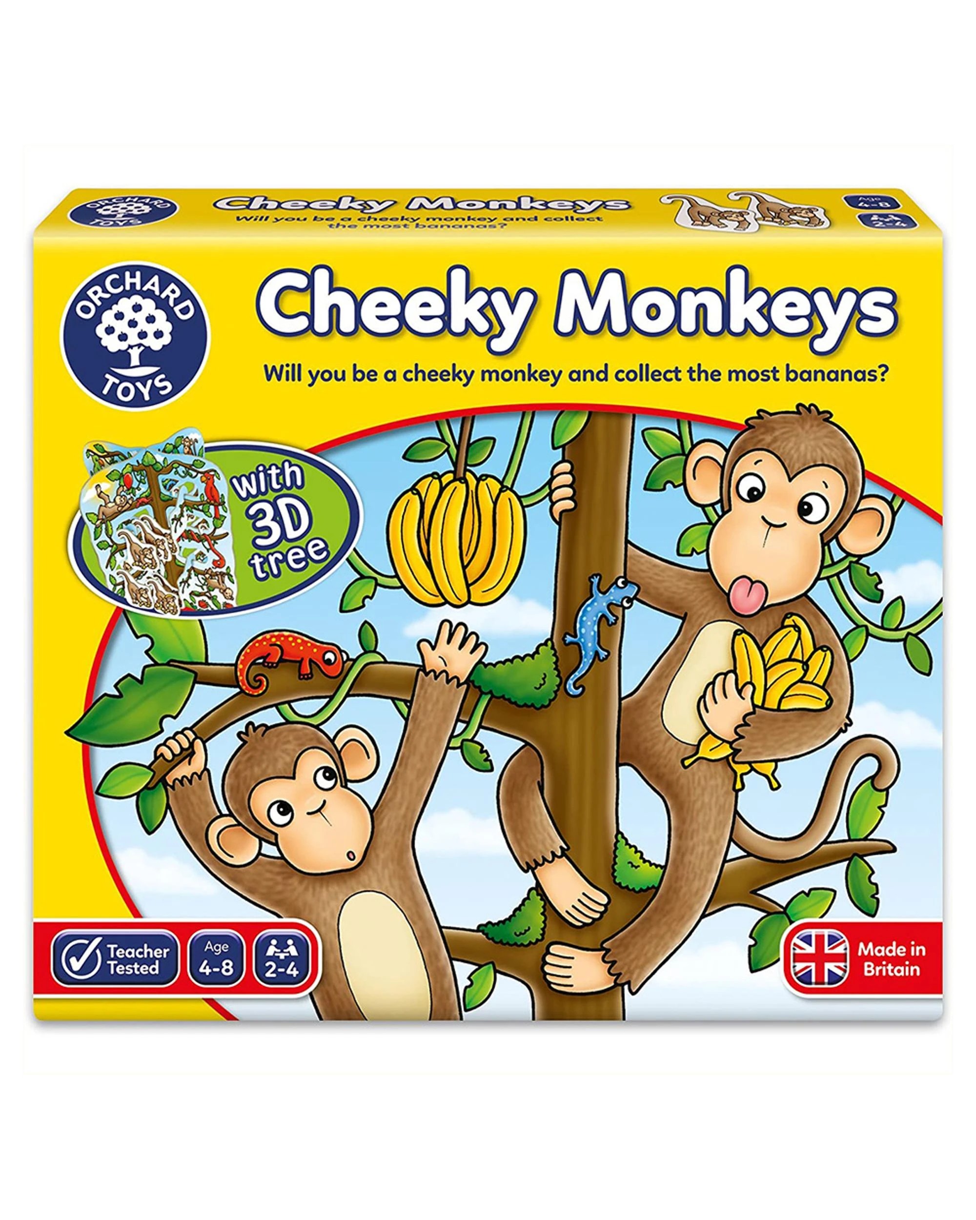 1 Orchard Toys Cheeky Monkeys Educational Game, 1 of 2